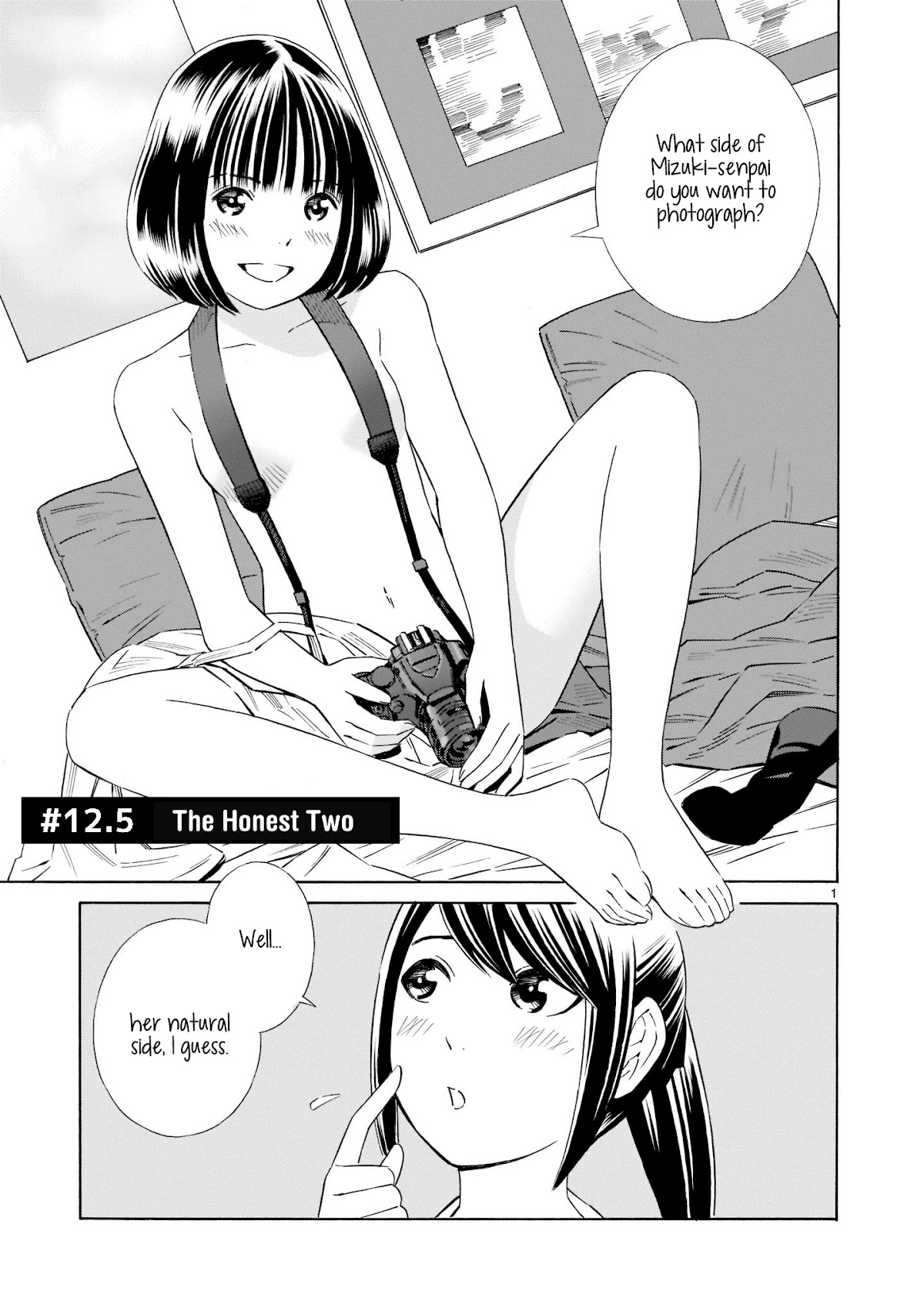 Kyou Kara Mirai Chapter 12.5 page 1 - Chapter 12.5: The Honest Two