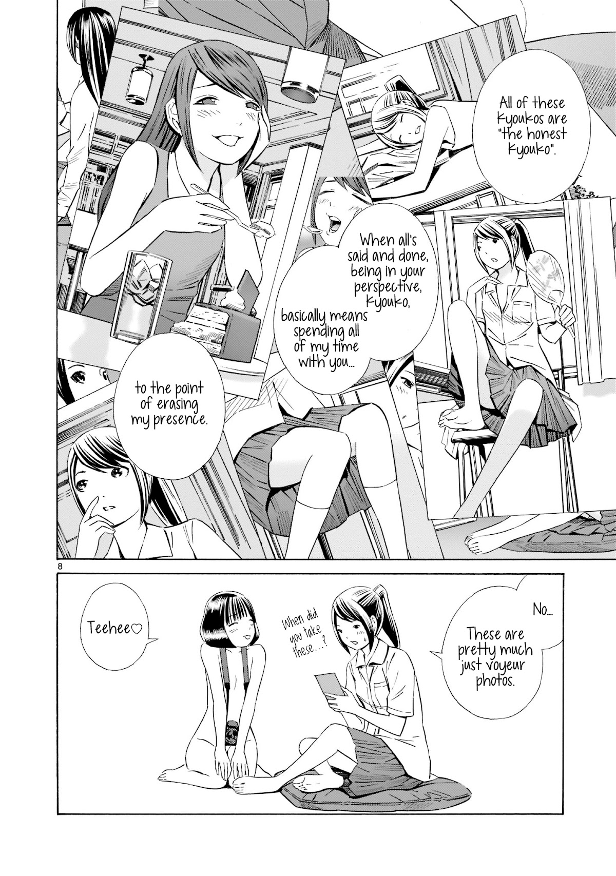 Kyou Kara Mirai Chapter 12.5 page 8 - Chapter 12.5: The Honest Two