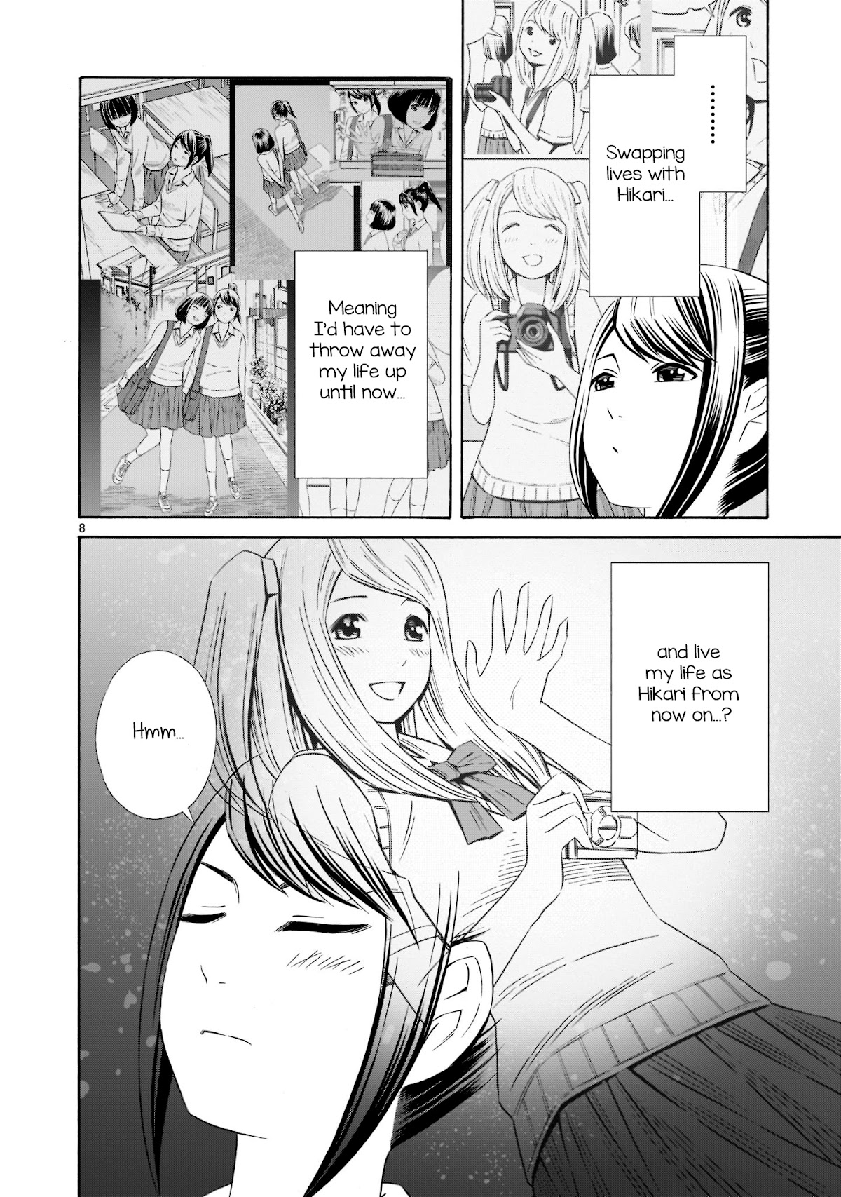 Kyou Kara Mirai Chapter 13.5 page 8 - Chapter 13.5: How Miku Deals With Jealousy