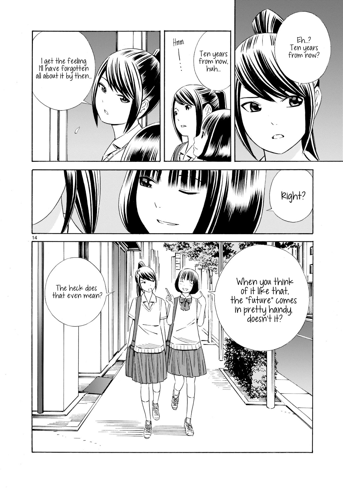 Kyou Kara Mirai Chapter 13 page 14 - Chapter 13: Kyouko's Reason