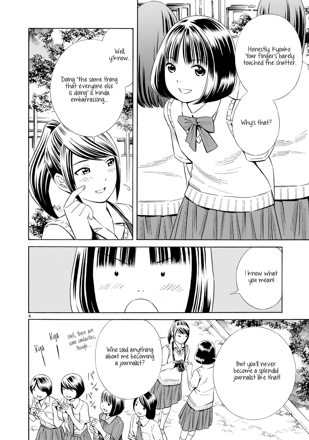 Kyou Kara Mirai Chapter 13 page 4 - Chapter 13: Kyouko's Reason