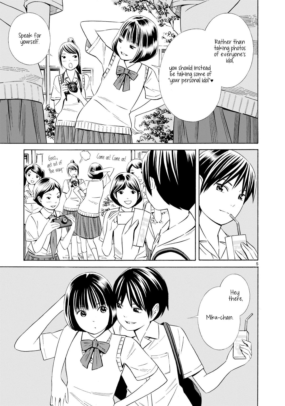 Kyou Kara Mirai Chapter 13 page 5 - Chapter 13: Kyouko's Reason