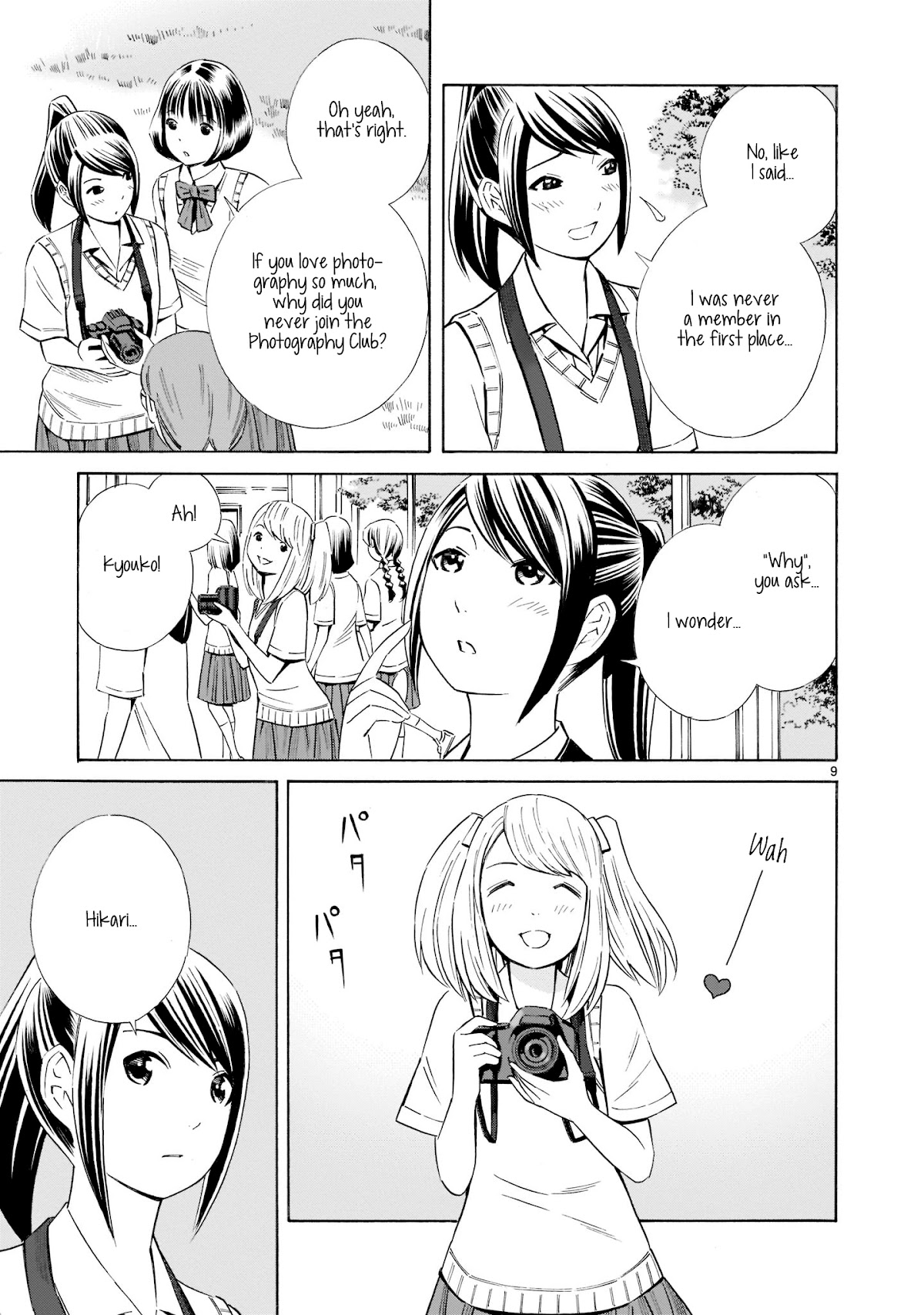 Kyou Kara Mirai Chapter 13 page 9 - Chapter 13: Kyouko's Reason