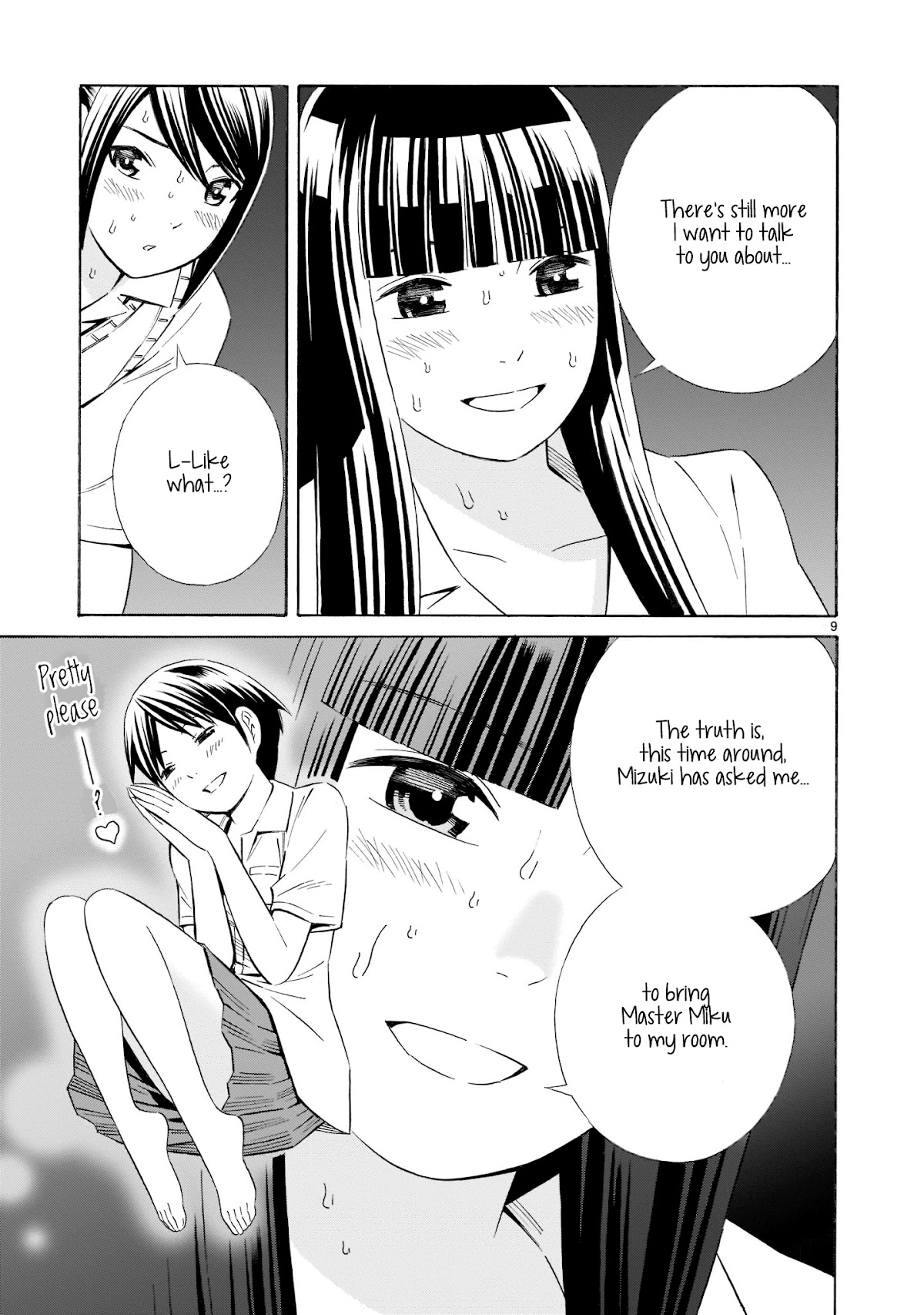 Kyou Kara Mirai Chapter 14.5 page 9 - Chapter 14.5: Nana and Mizuki's Daily Life