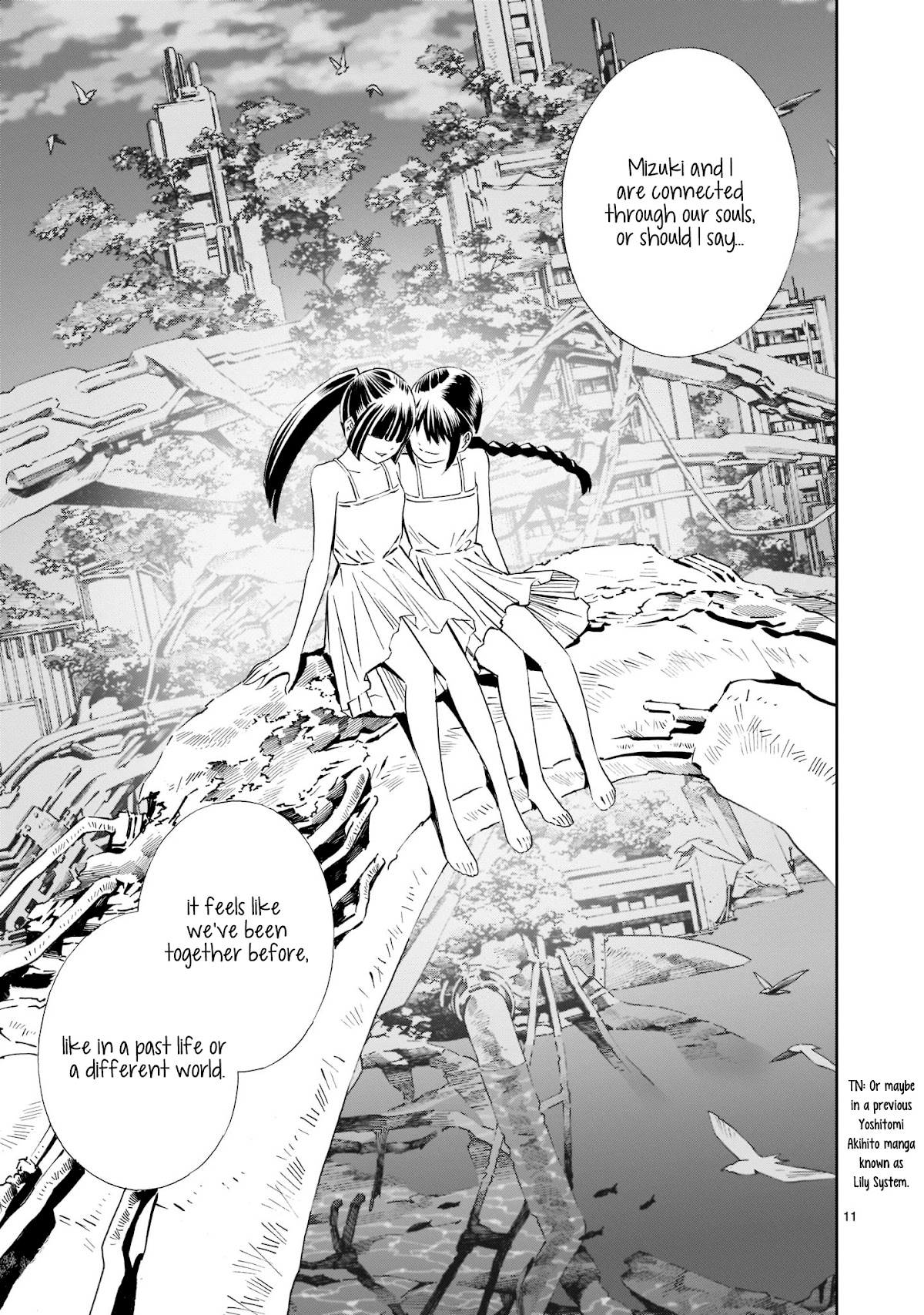 Kyou Kara Mirai Chapter 14 page 11 - Chapter 14: Kyouko and Nana