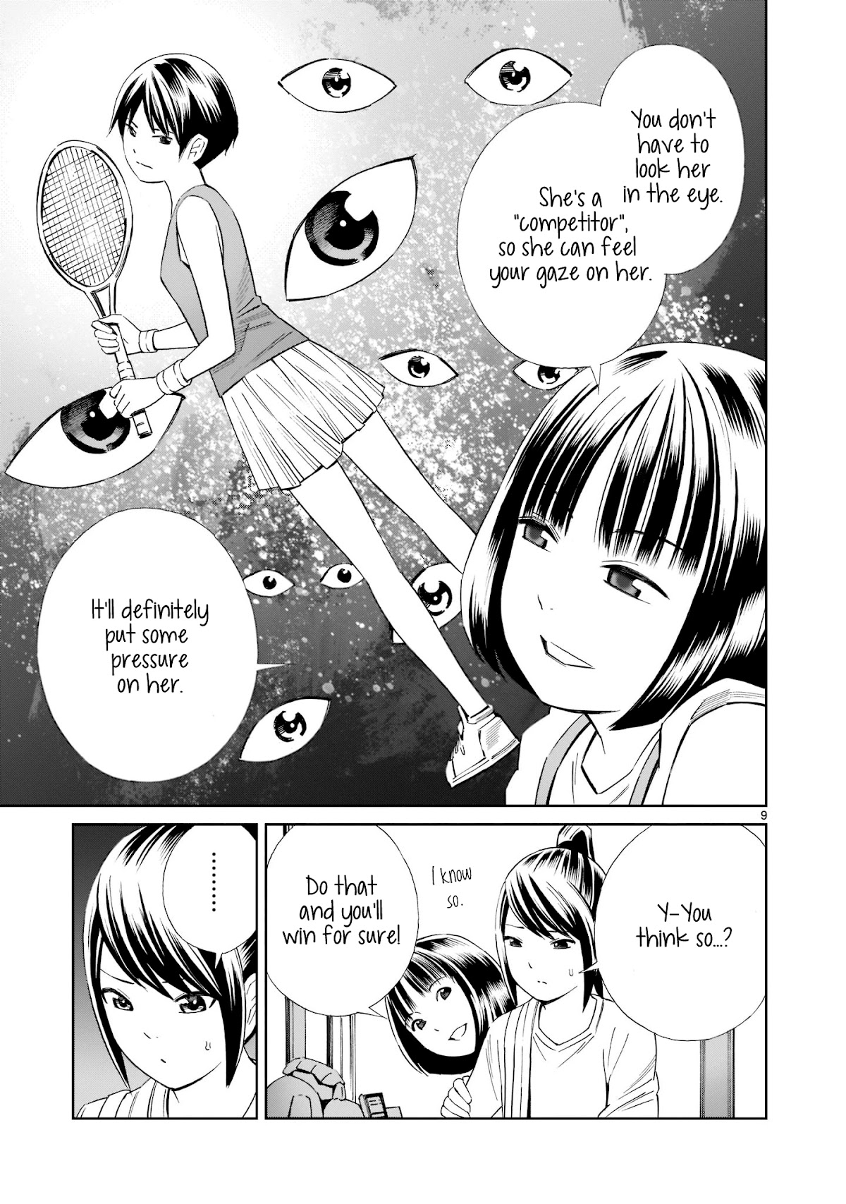 Kyou Kara Mirai Chapter 15.5 page 9 - Chapter 15.5: Kyouko vs Mizuki