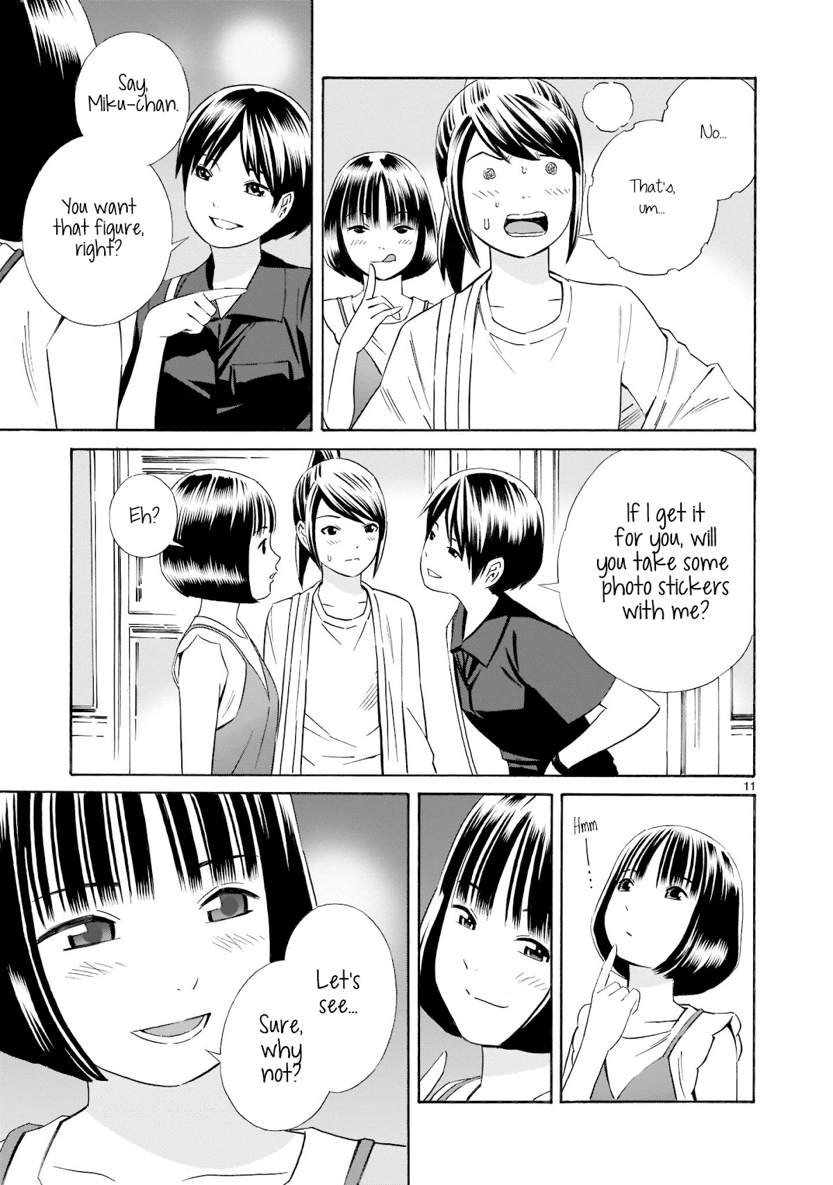 Kyou Kara Mirai Chapter 15 page 11 - Chapter 15: Arcade Date