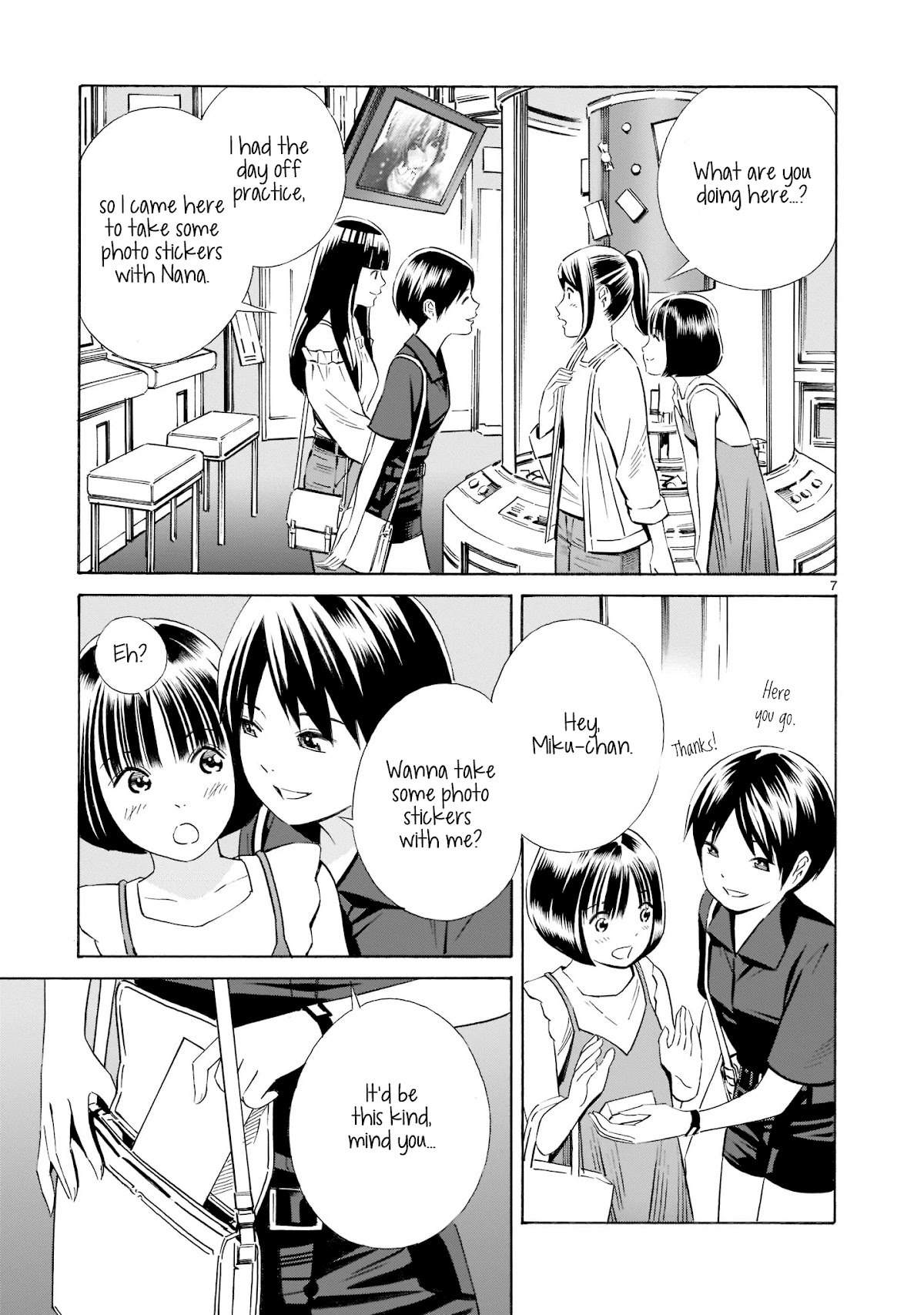 Kyou Kara Mirai Chapter 15 page 7 - Chapter 15: Arcade Date