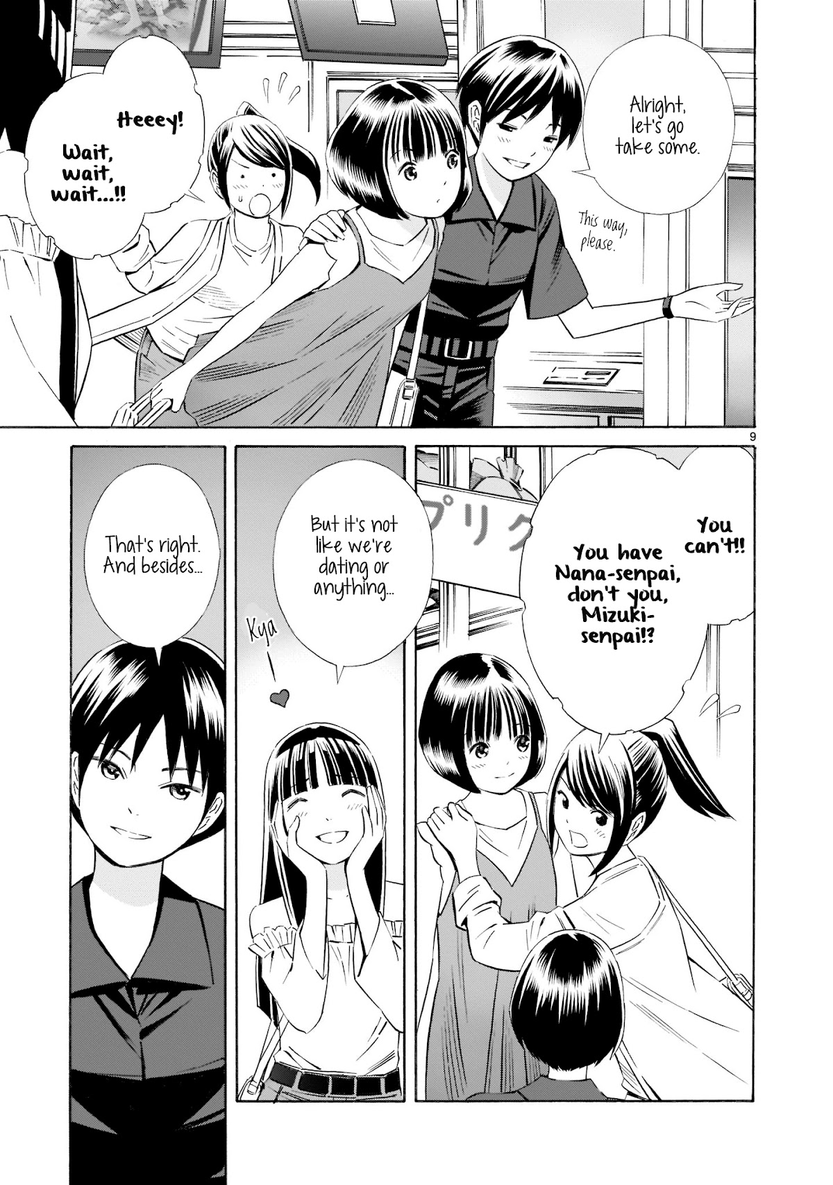 Kyou Kara Mirai Chapter 15 page 9 - Chapter 15: Arcade Date