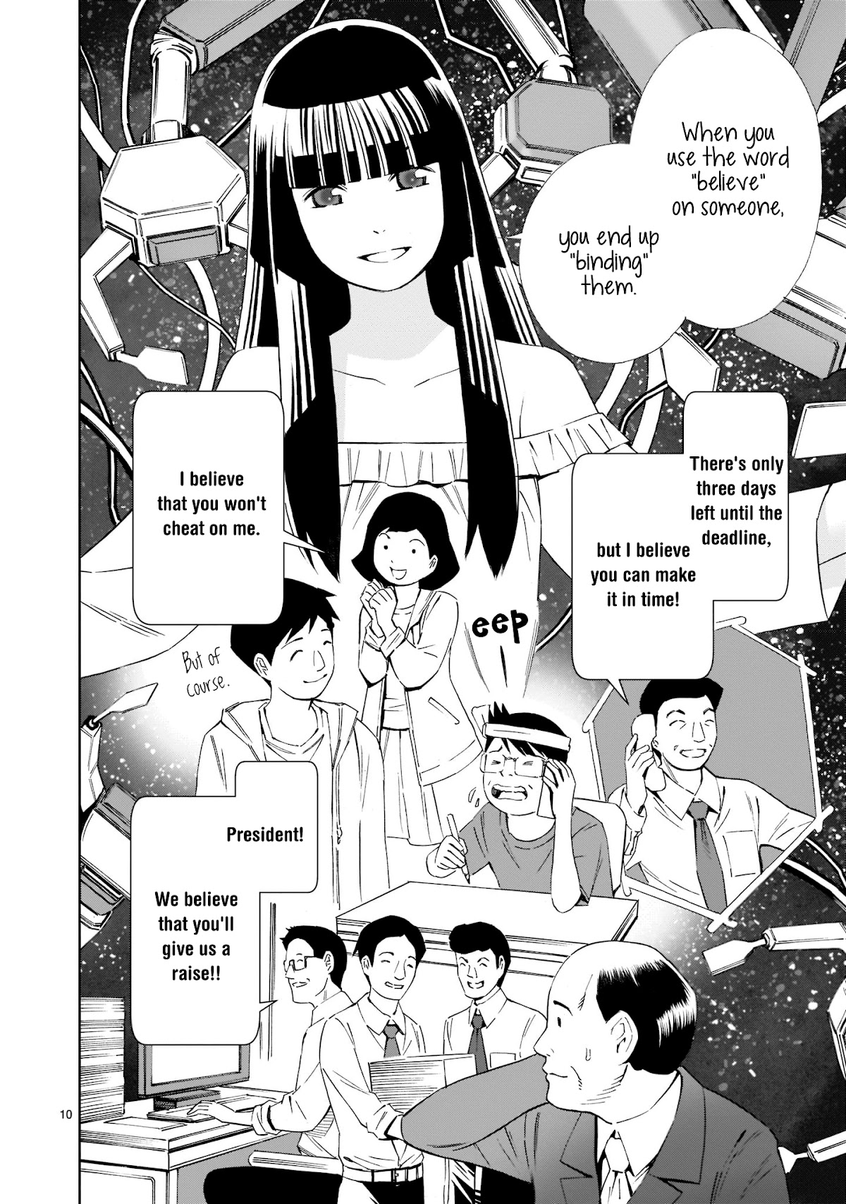 Kyou Kara Mirai Chapter 16 page 10 - Chapter 16: Believe in Photo Stickers