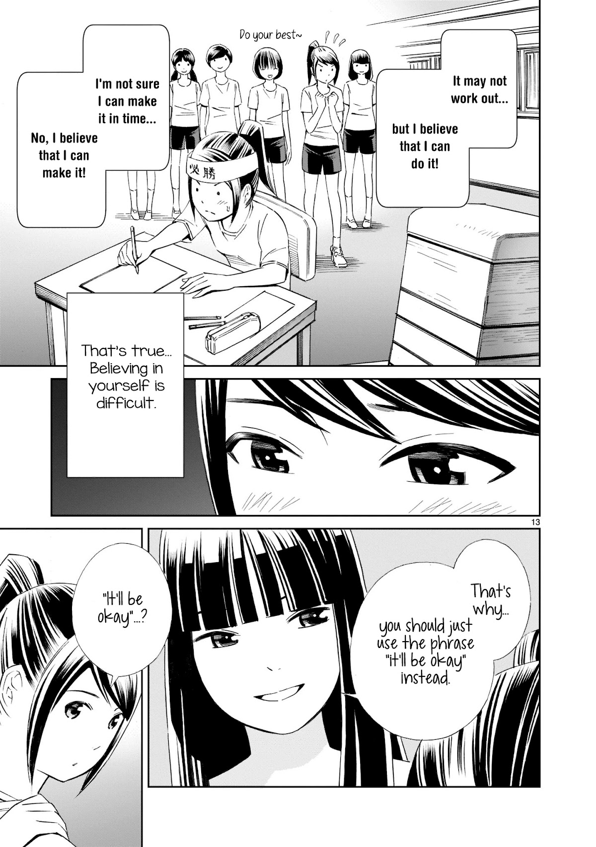 Kyou Kara Mirai Chapter 16 page 13 - Chapter 16: Believe in Photo Stickers