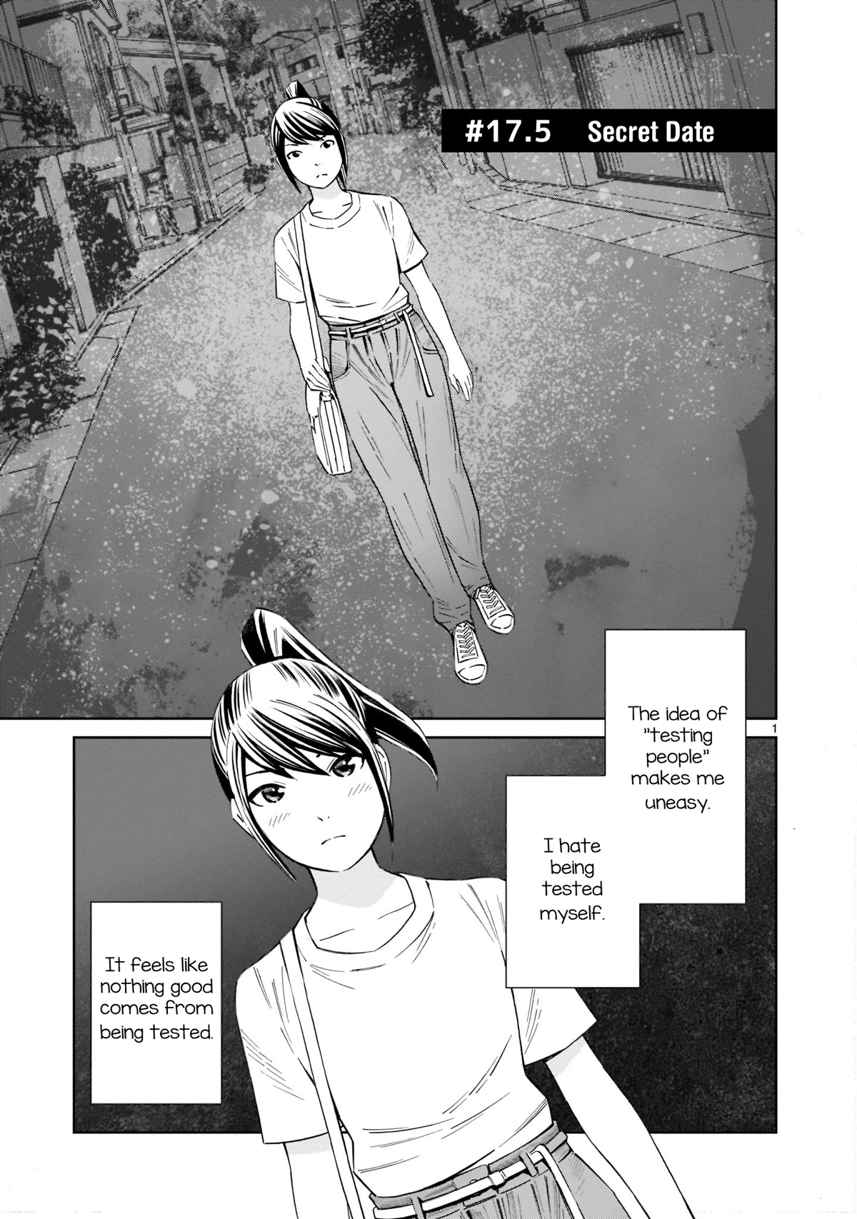 Kyou Kara Mirai Chapter 17.5 page 1 - Chapter 17.5: Secret Date