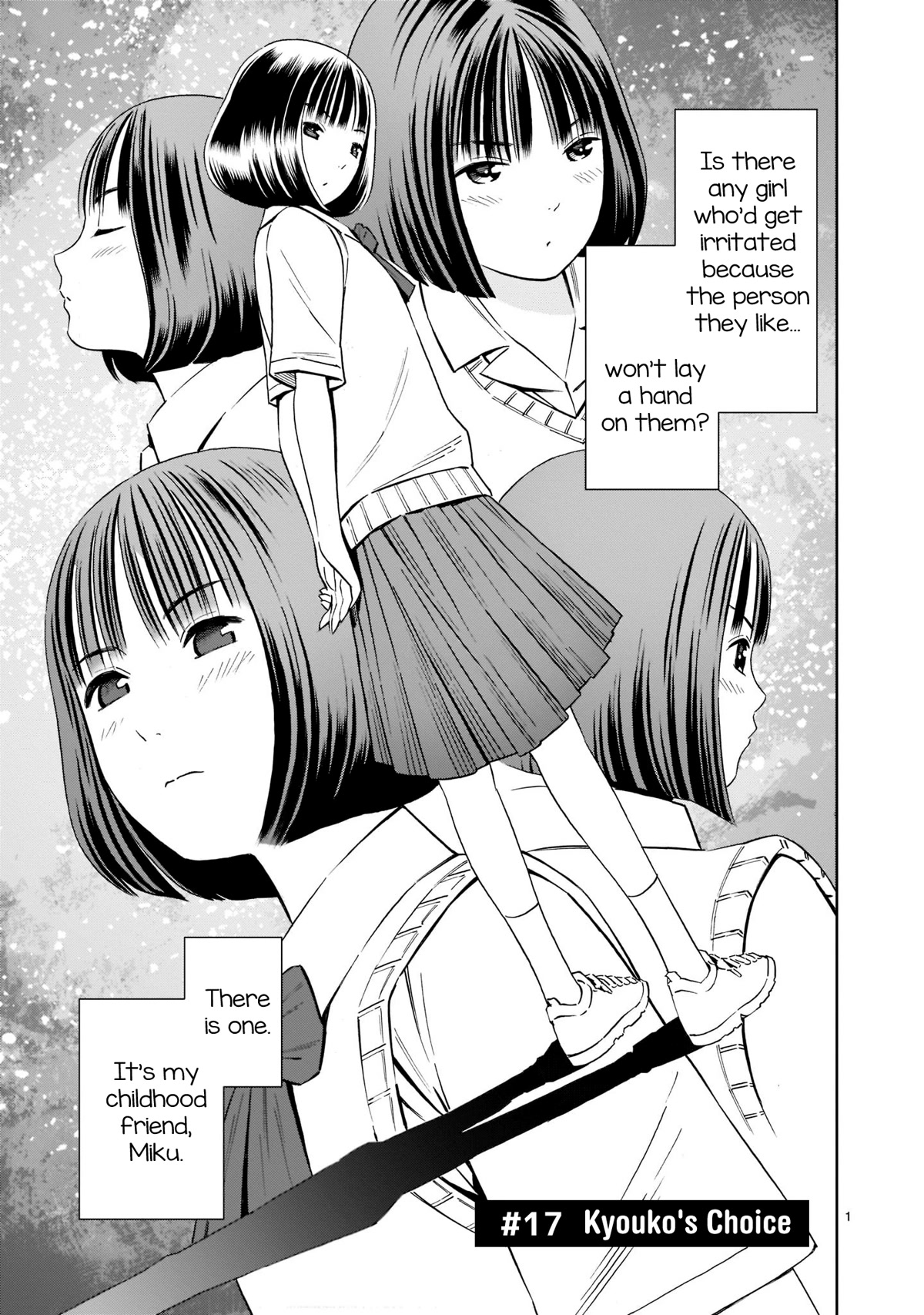 Kyou Kara Mirai Chapter 17 page 1 - Chapter 17: Kyouko's Choice
