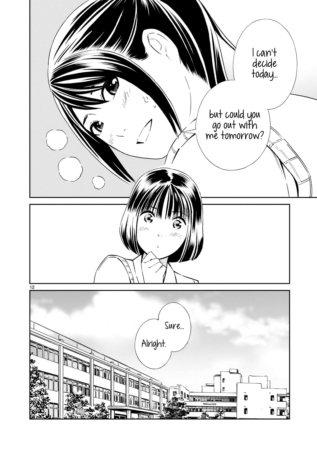 Kyou Kara Mirai Chapter 17 page 12 - Chapter 17: Kyouko's Choice
