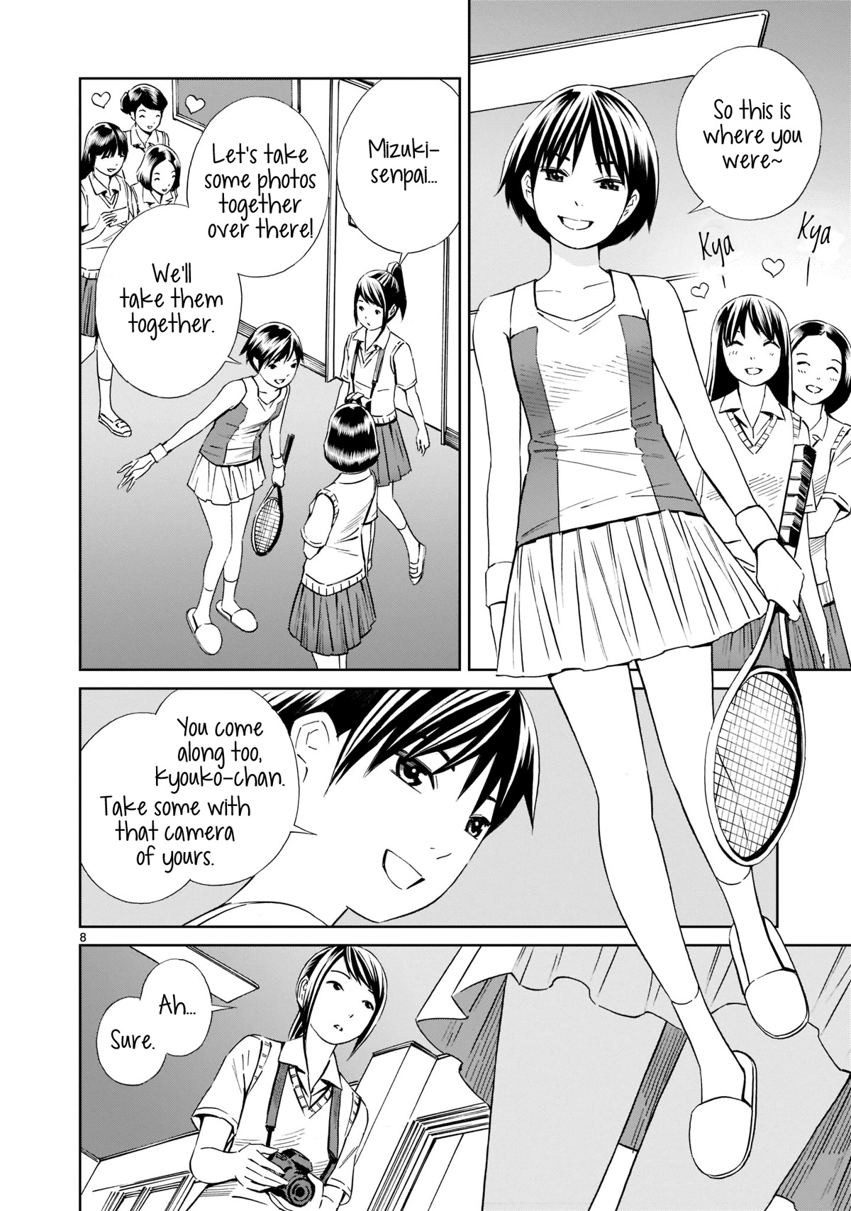 Kyou Kara Mirai Chapter 17 page 8 - Chapter 17: Kyouko's Choice