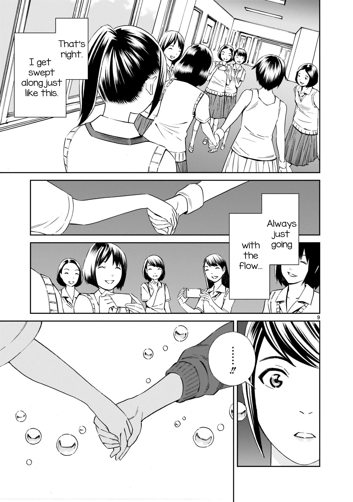 Kyou Kara Mirai Chapter 17 page 9 - Chapter 17: Kyouko's Choice