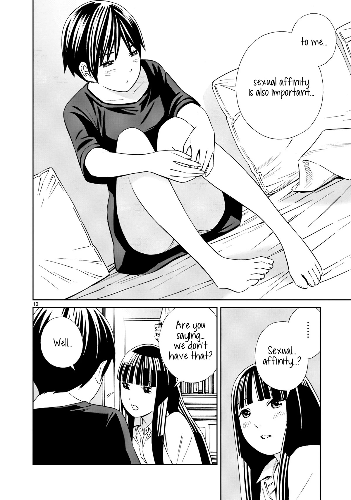 Kyou Kara Mirai Chapter 18.5 page 10 - Chapter 18.5: Mizuki's Secret
