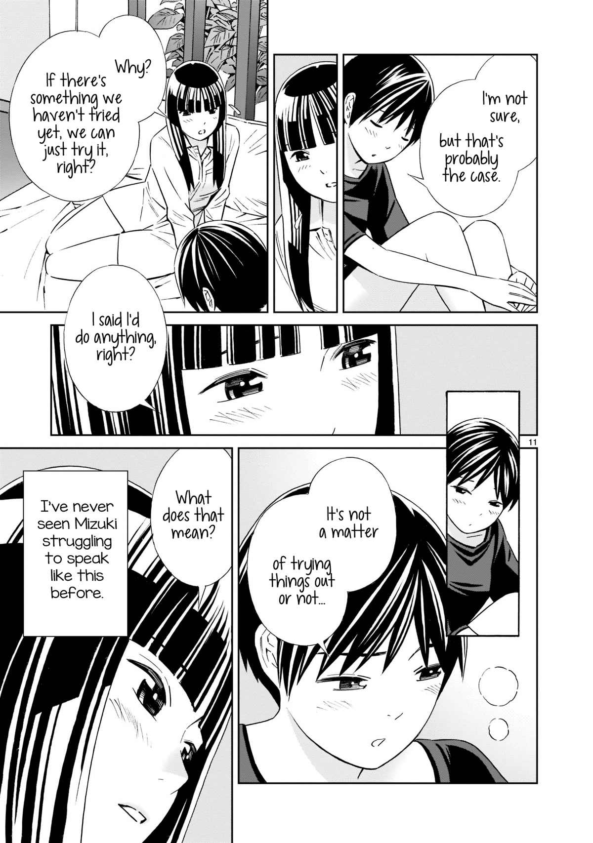 Kyou Kara Mirai Chapter 18.5 page 11 - Chapter 18.5: Mizuki's Secret