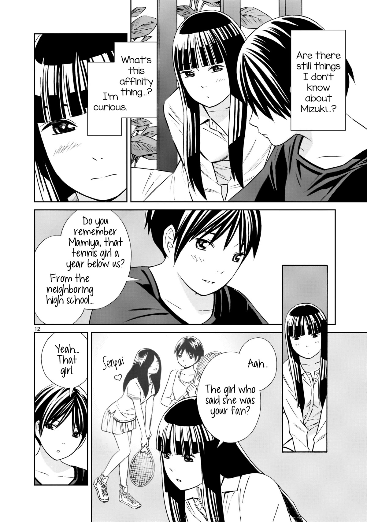 Kyou Kara Mirai Chapter 18.5 page 12 - Chapter 18.5: Mizuki's Secret