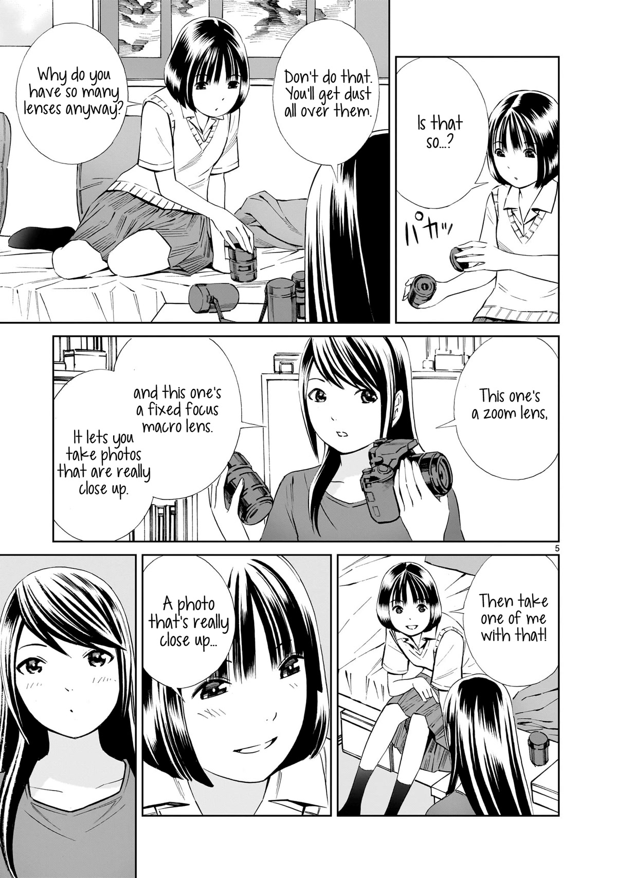 Kyou Kara Mirai Chapter 19.5 page 5 - Chapter 19.5: Perfume Lens
