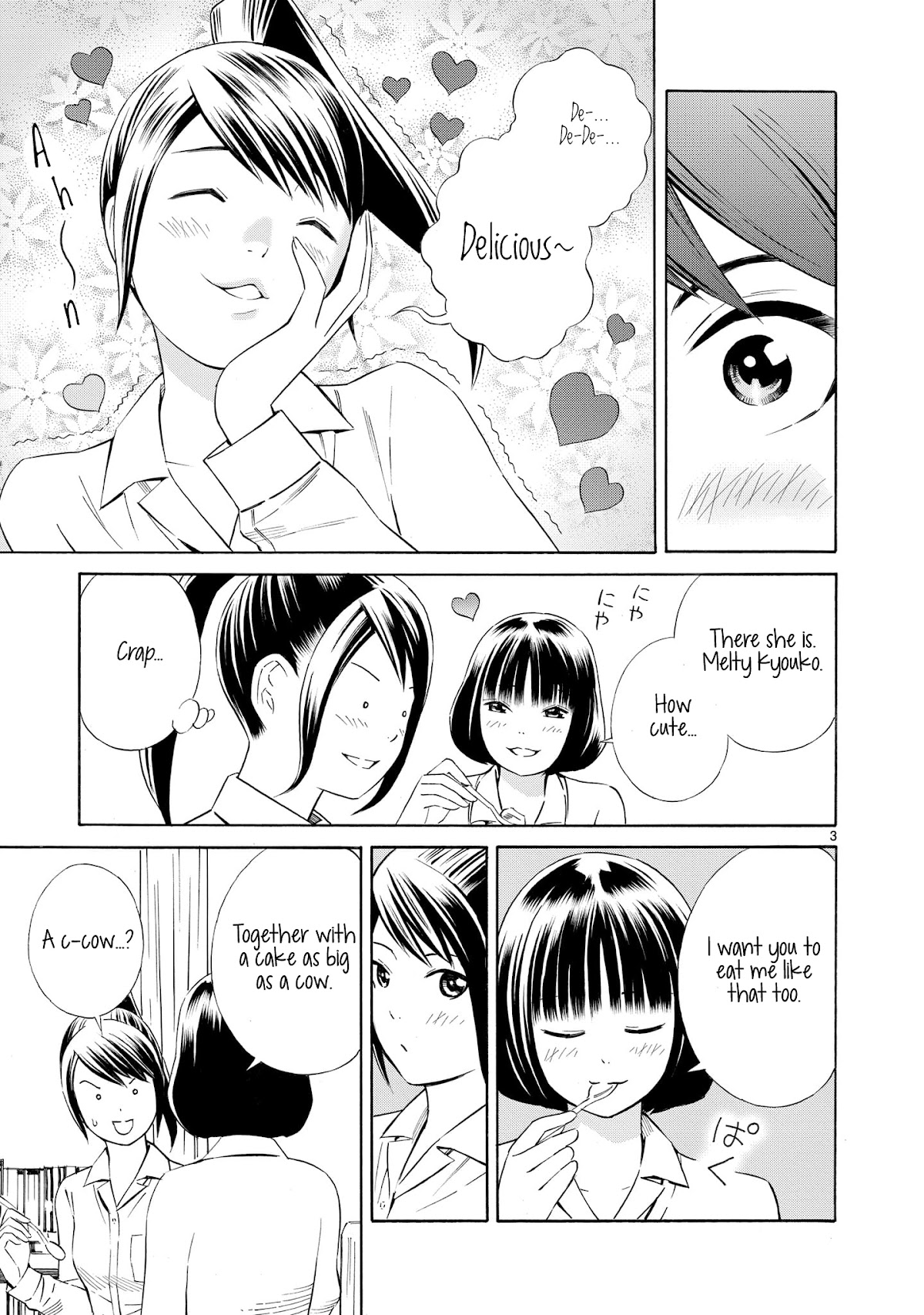 Kyou Kara Mirai Chapter 2.5 page 3 - Chapter 2.5: Cake Party