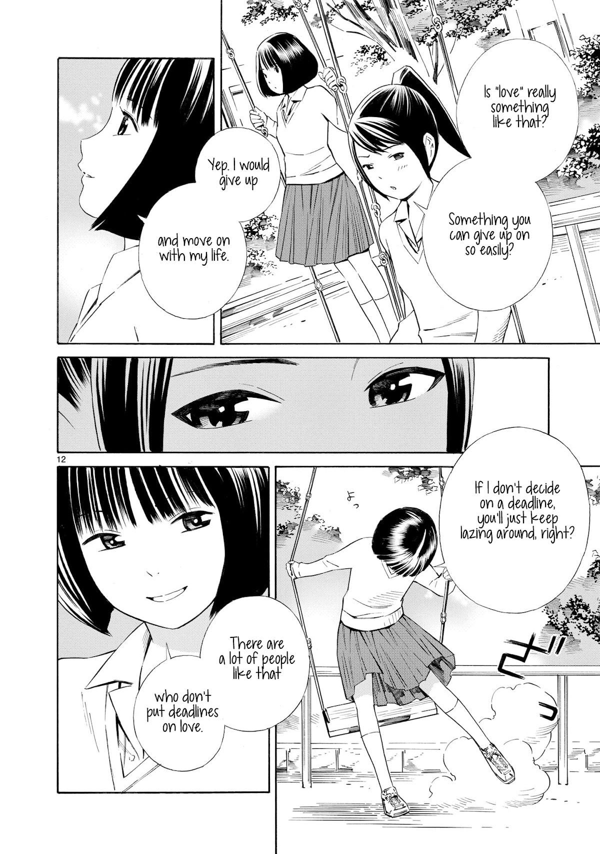 Kyou Kara Mirai Chapter 2 page 12 - Chapter 2: RULE