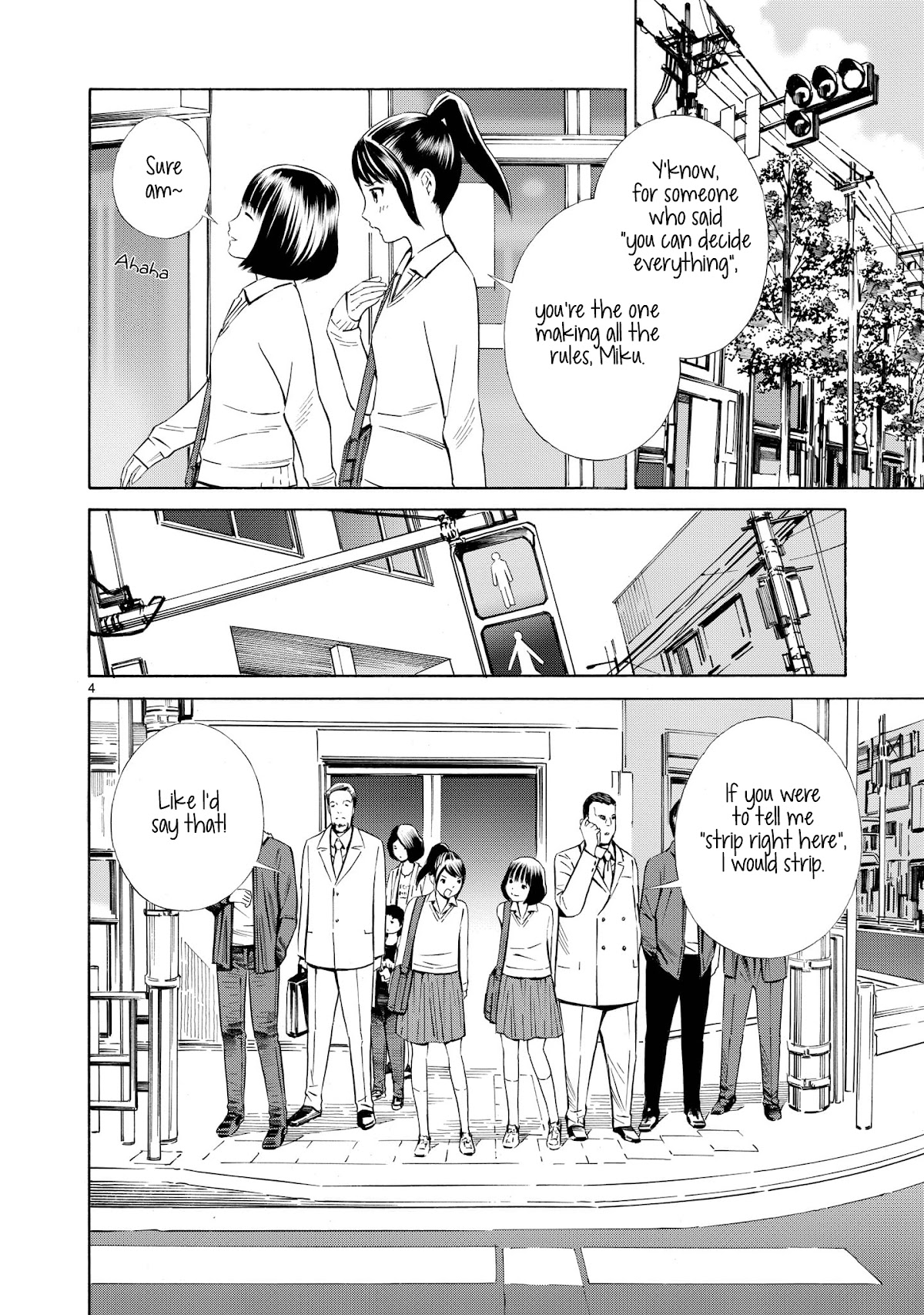 Kyou Kara Mirai Chapter 2 page 4 - Chapter 2: RULE