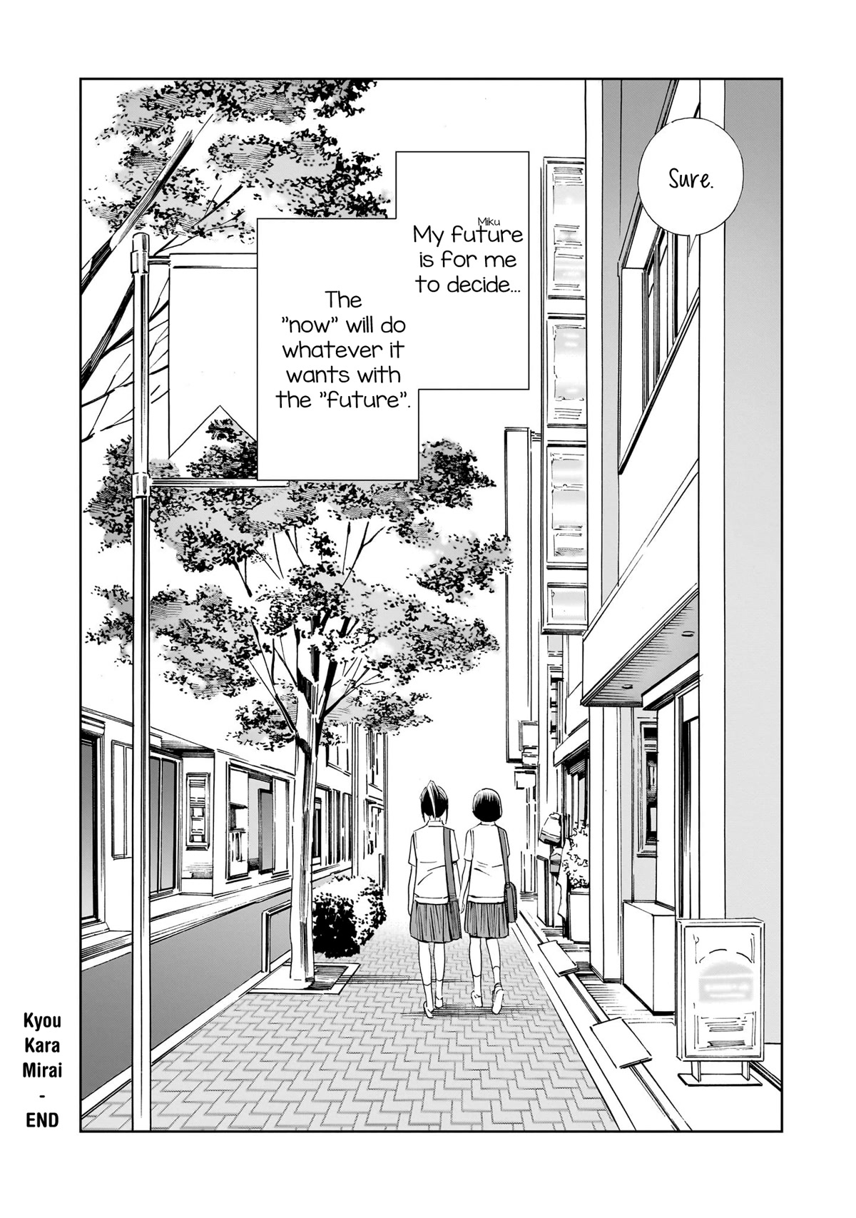 Kyou Kara Mirai Chapter 20.5 page 8 - Chapter 20.5: Starting Today, I'll Do What I Want With the Future [END]
