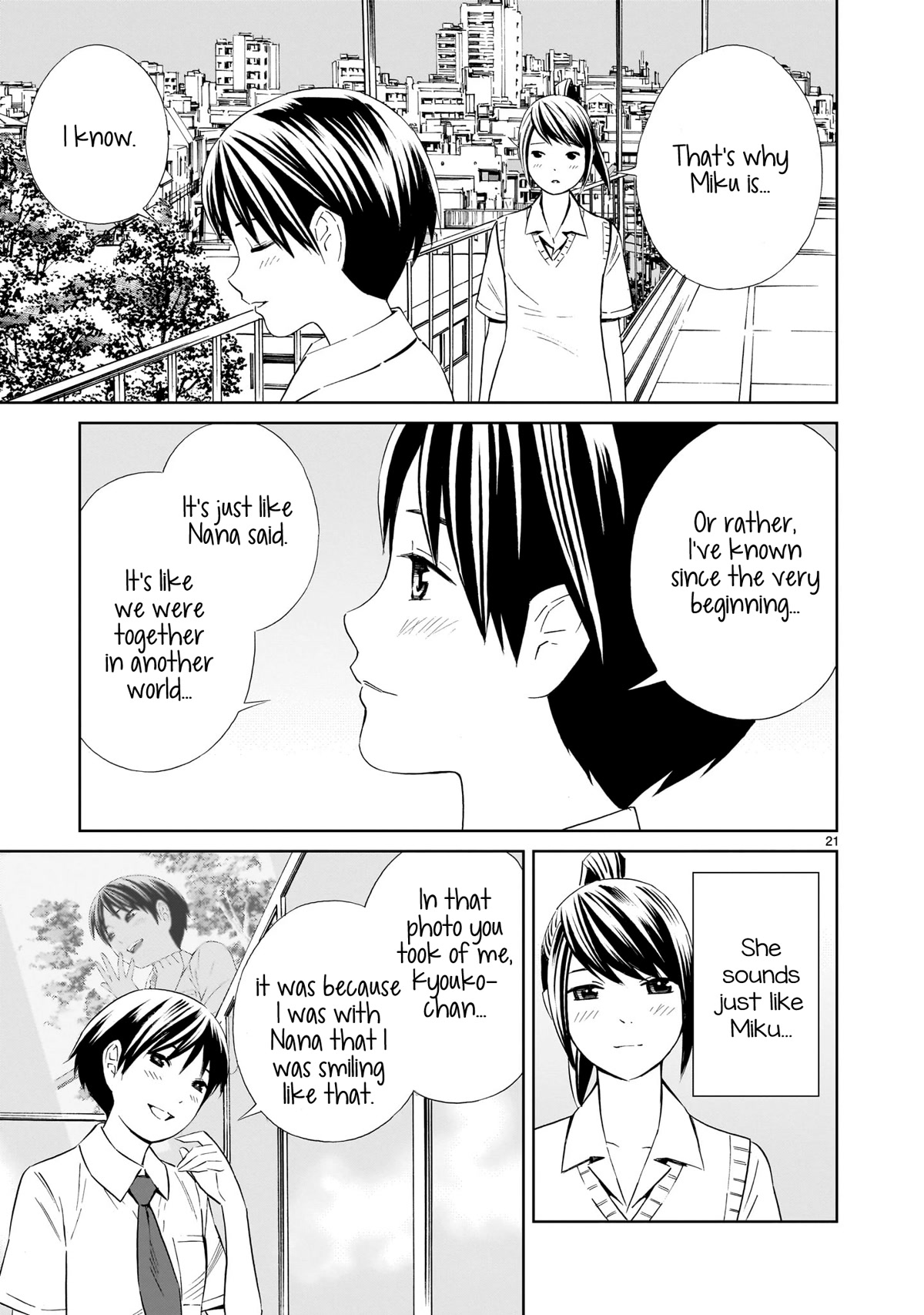 Kyou Kara Mirai Chapter 20 page 21 - Chapter 20: The Future Starts Now