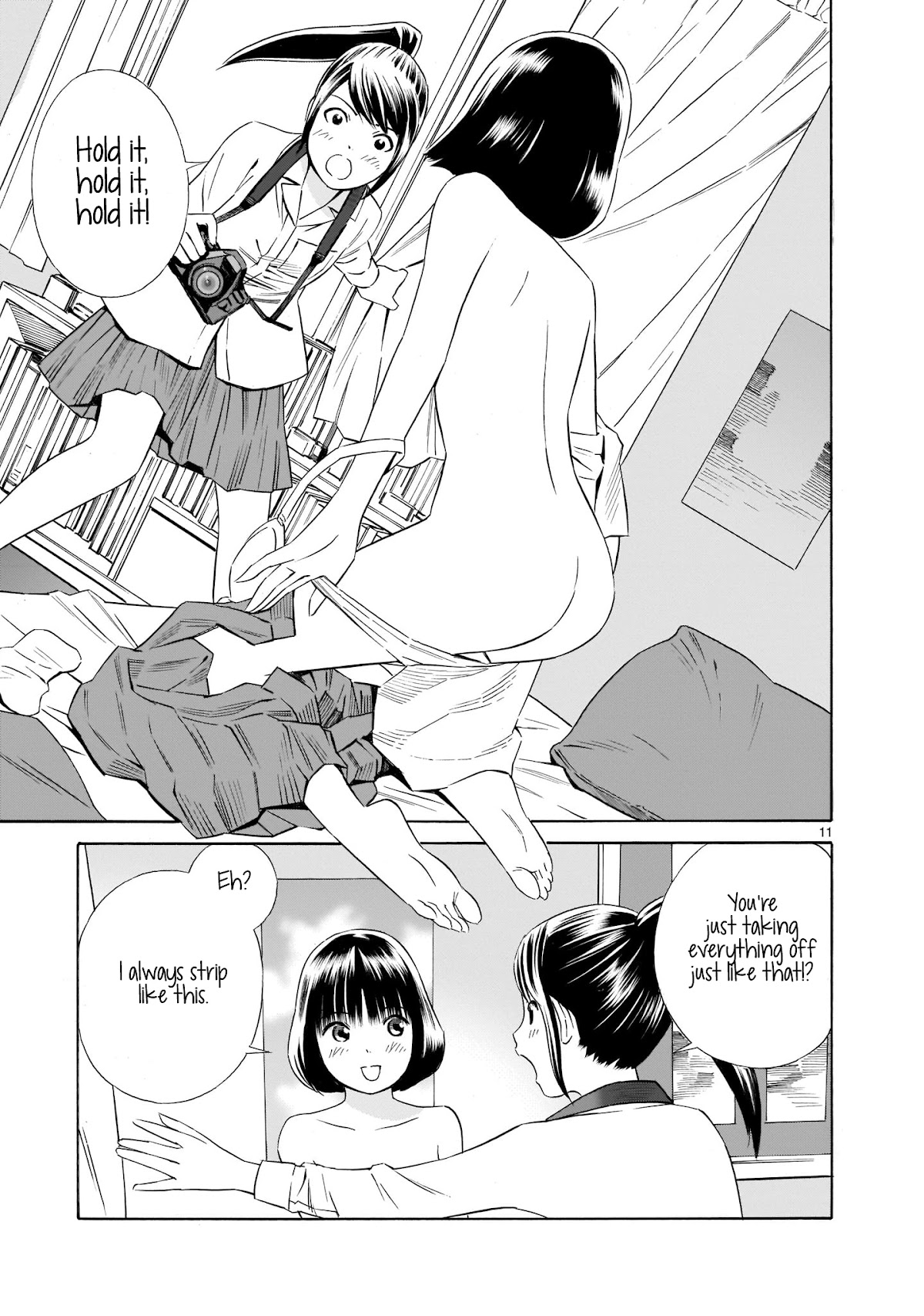 Kyou Kara Mirai Chapter 3.5 page 11 - Chapter 3.5: Miku's Photo Shoot