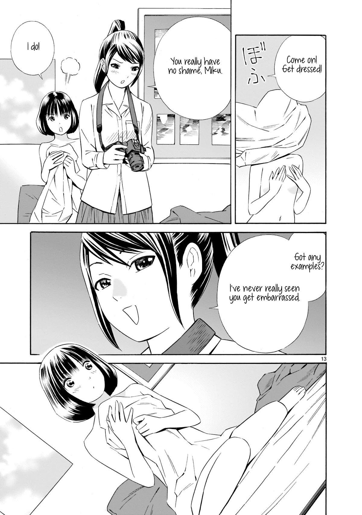 Kyou Kara Mirai Chapter 3.5 page 13 - Chapter 3.5: Miku's Photo Shoot