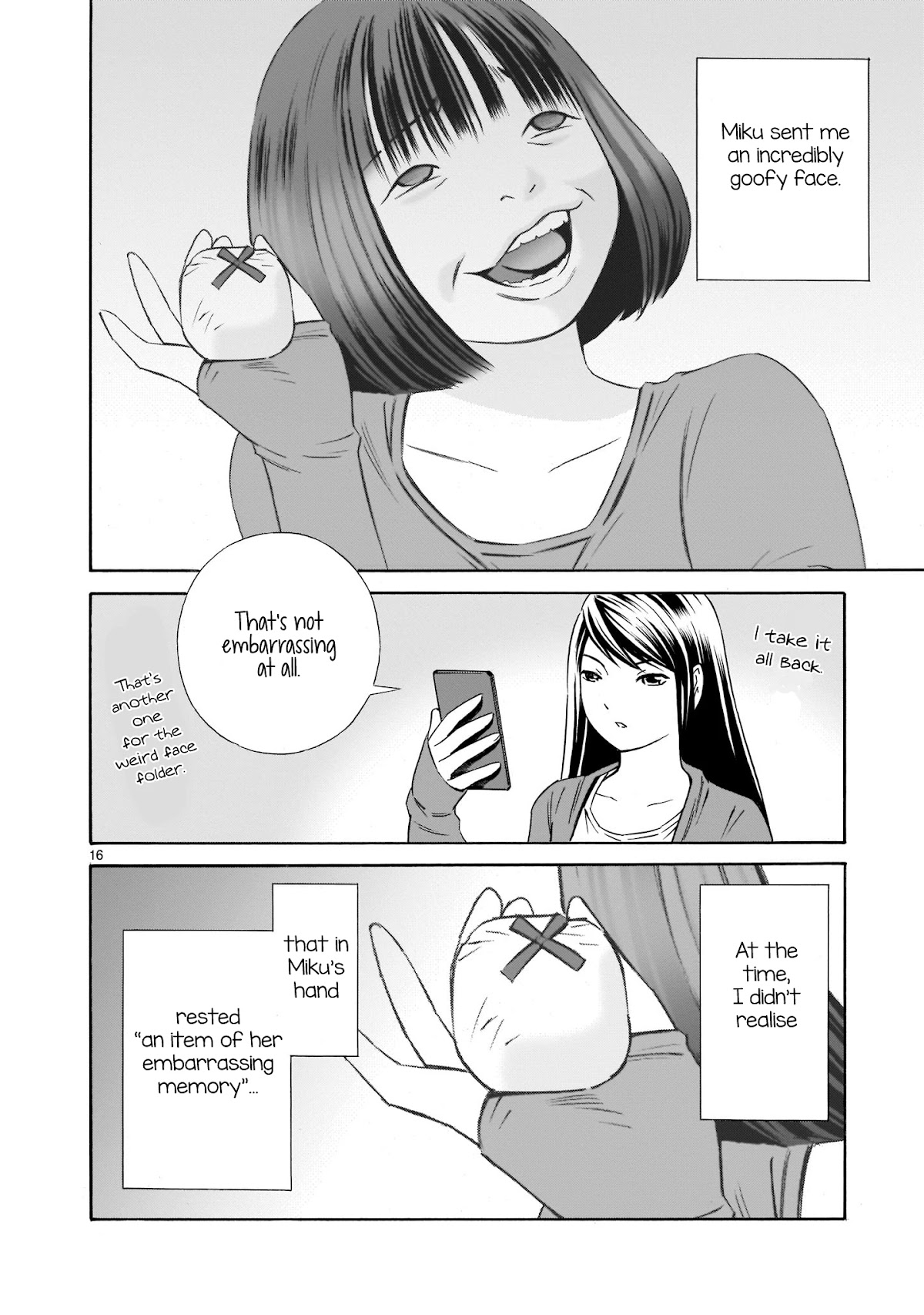 Kyou Kara Mirai Chapter 3.5 page 16 - Chapter 3.5: Miku's Photo Shoot