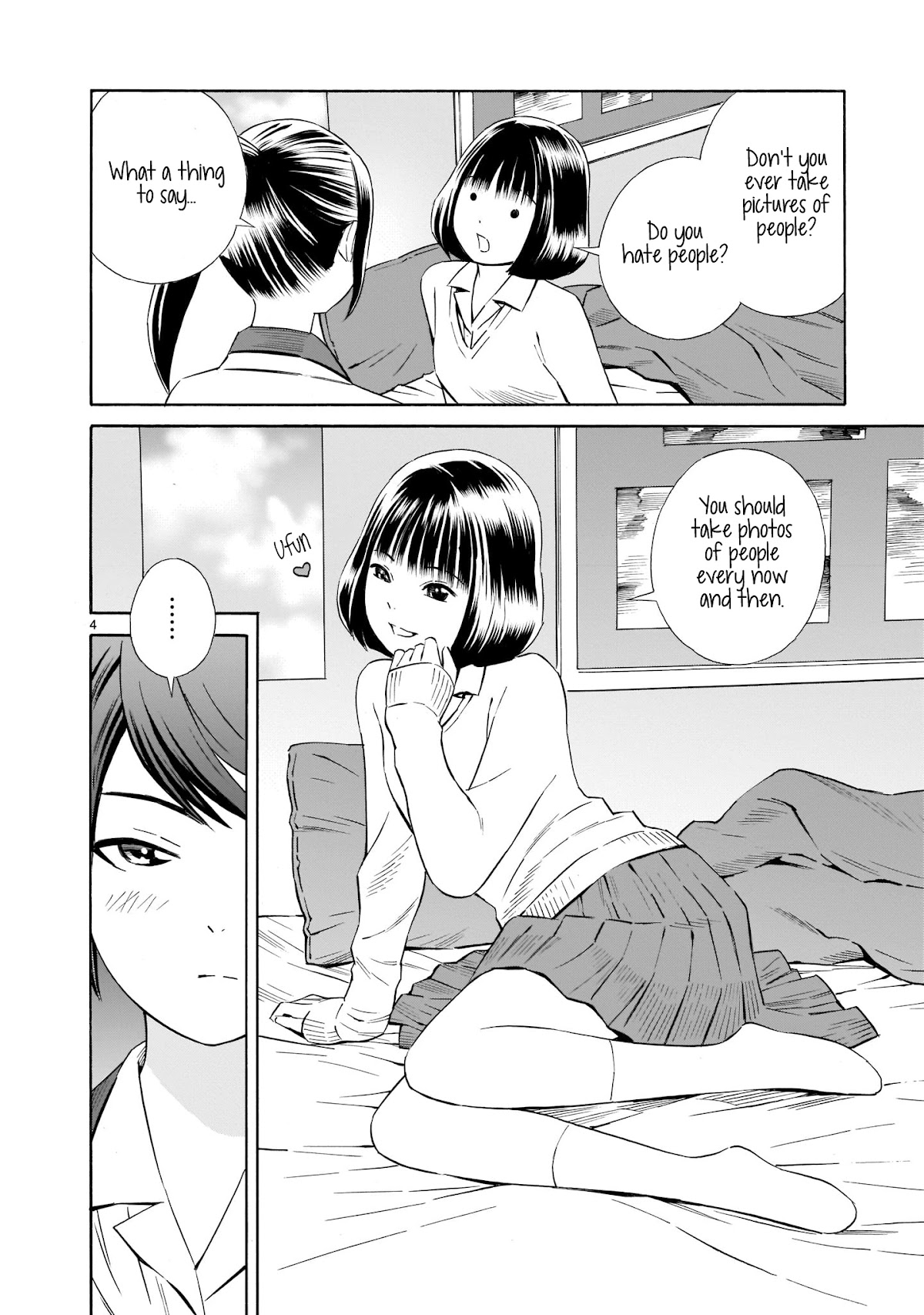Kyou Kara Mirai Chapter 3.5 page 4 - Chapter 3.5: Miku's Photo Shoot