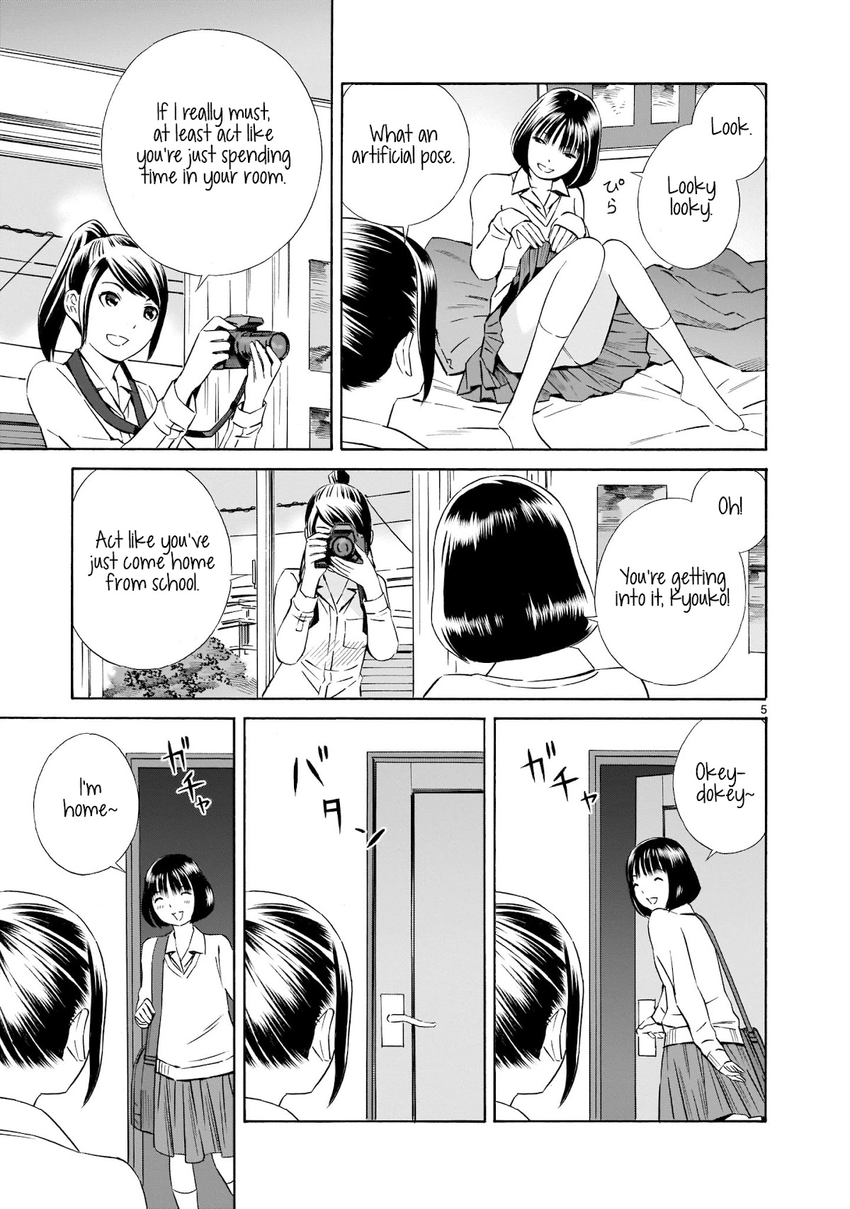 Kyou Kara Mirai Chapter 3.5 page 5 - Chapter 3.5: Miku's Photo Shoot