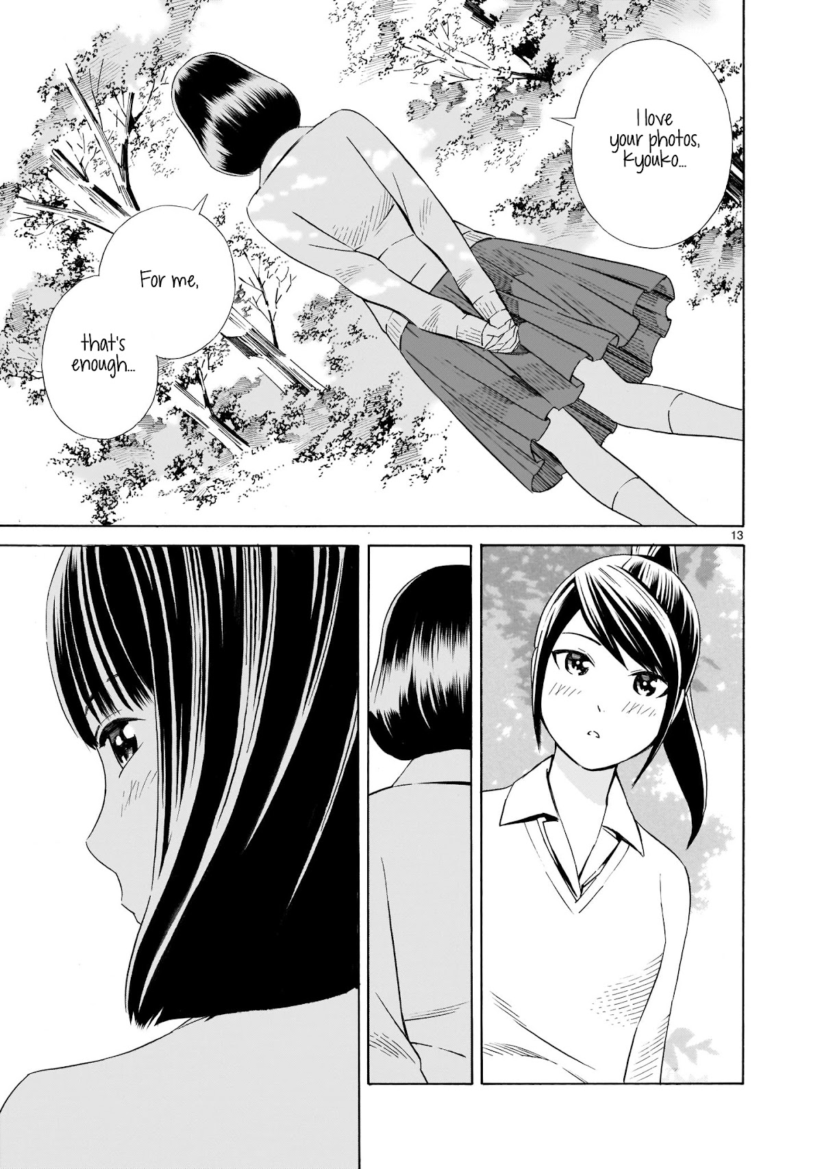 Kyou Kara Mirai Chapter 3 page 13 - Chapter 3: Kyouko's Dream