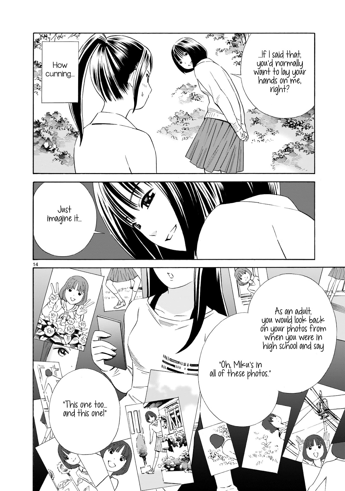 Kyou Kara Mirai Chapter 3 page 14 - Chapter 3: Kyouko's Dream