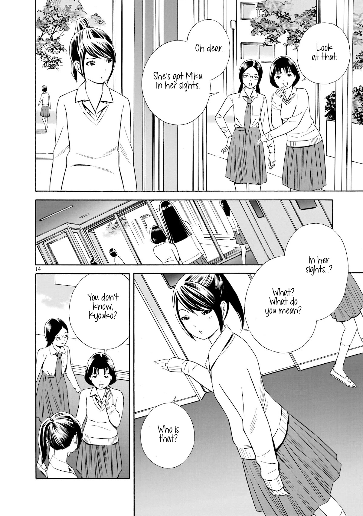 Kyou Kara Mirai Chapter 5.5 page 14 - Chapter 5.5: Miku's Mistake