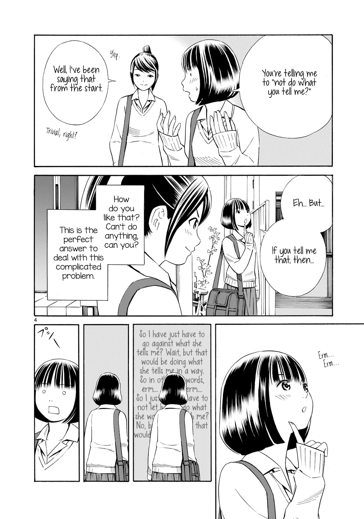 Kyou Kara Mirai Chapter 6.6 page 4 - Chapter 6.6: Bonus #02: The Perfect Answer