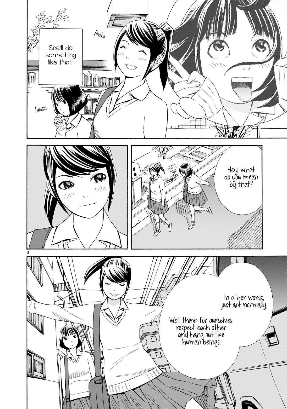 Kyou Kara Mirai Chapter 6.6 page 6 - Chapter 6.6: Bonus #02: The Perfect Answer