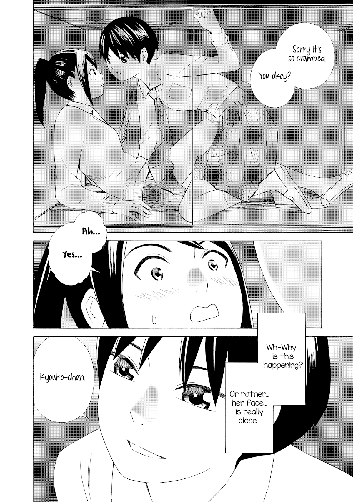 Kyou Kara Mirai Chapter 7.5 page 8 - Chapter 7.5: Infiltration