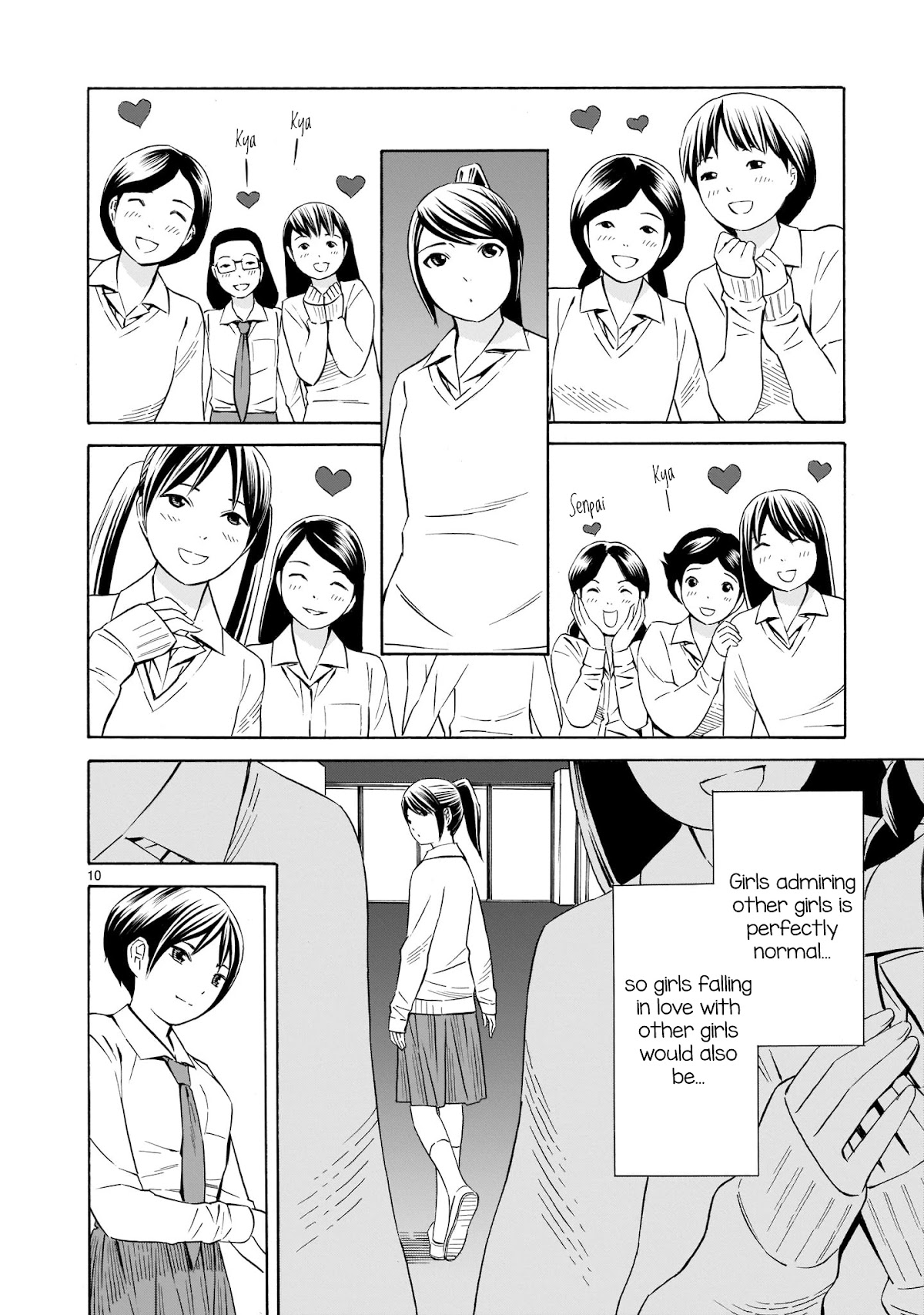 Kyou Kara Mirai Chapter 7 page 10 - Chapter 7: The Senpai I Admire