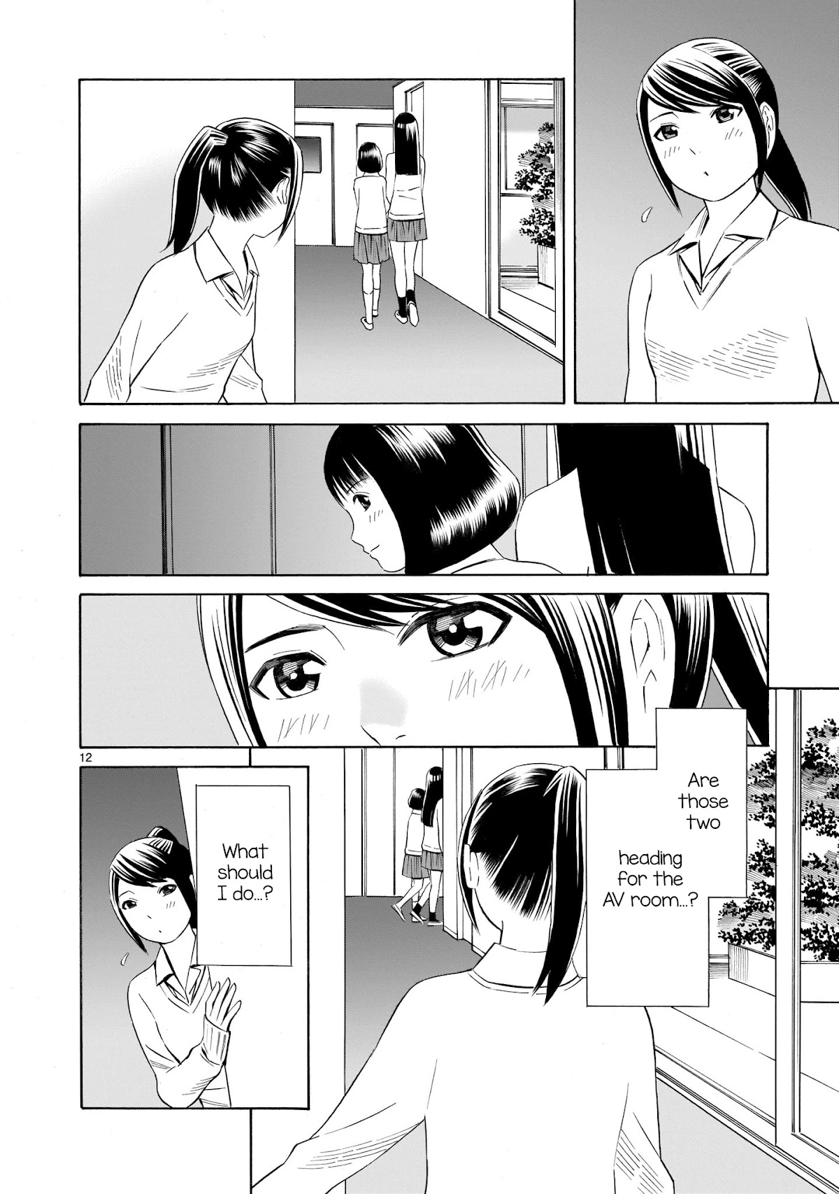 Kyou Kara Mirai Chapter 7 page 12 - Chapter 7: The Senpai I Admire