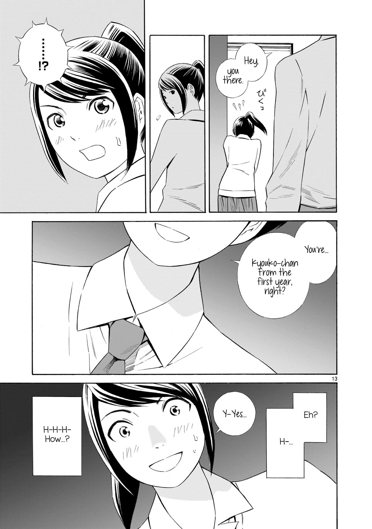 Kyou Kara Mirai Chapter 7 page 13 - Chapter 7: The Senpai I Admire