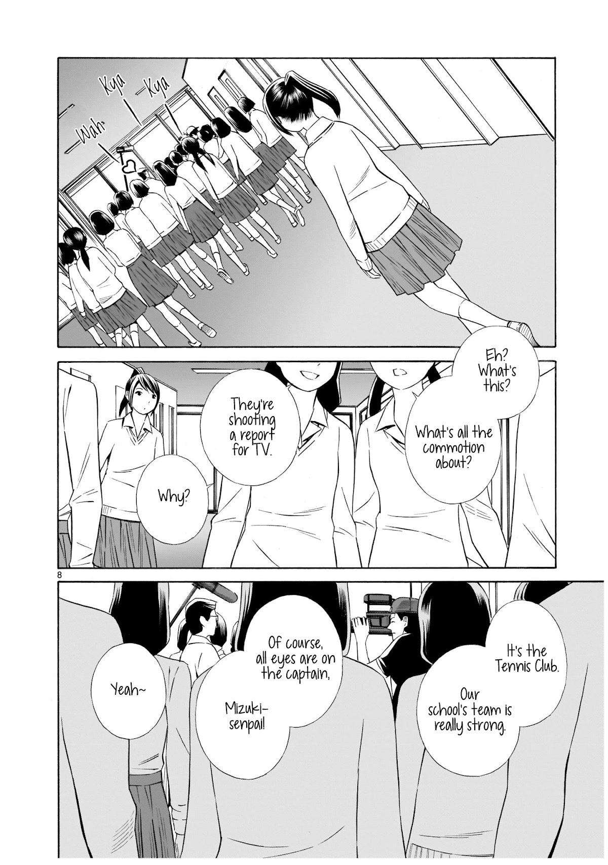Kyou Kara Mirai Chapter 7 page 8 - Chapter 7: The Senpai I Admire