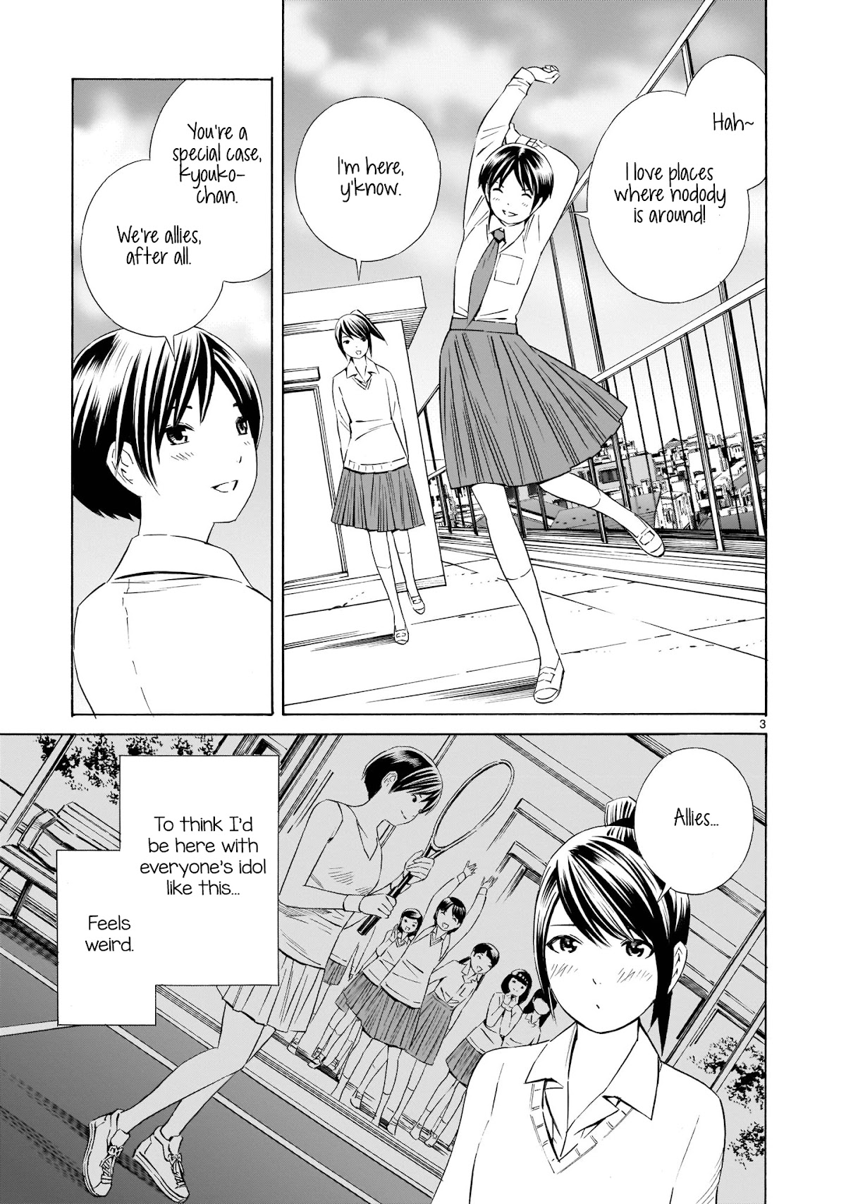 Kyou Kara Mirai Chapter 9.5 page 3 - Chapter 9.5: Mutual Alliance
