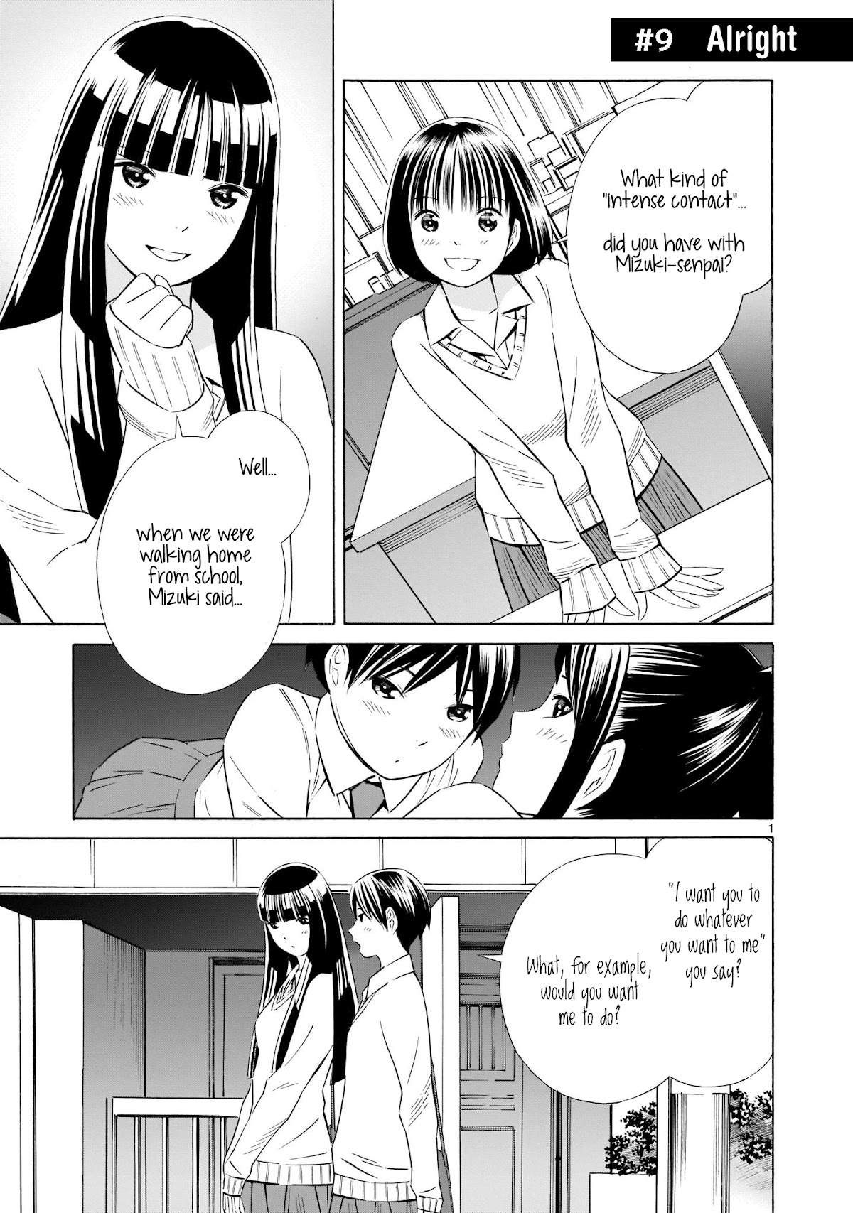 Kyou Kara Mirai Chapter 9 page 1 - Chapter 9: Alright