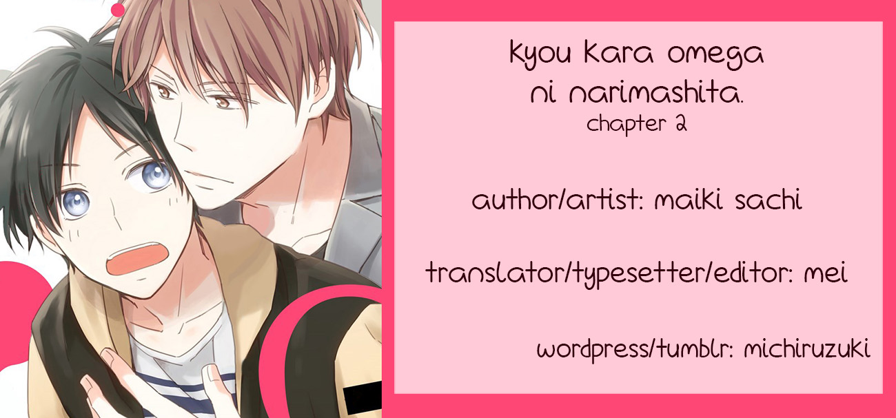 Kyou Kara Omega ni Narimashita. Chapter 2 page 33 - Chapter 2