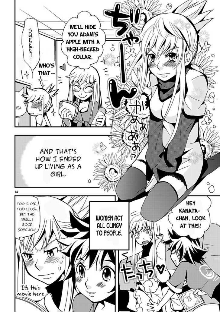 Kyou Kara Onnanoko!? Chapter 0 page 14 - Chapter 0