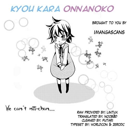 Kyou Kara Onnanoko!? Chapter 0 page 37 - Chapter 0