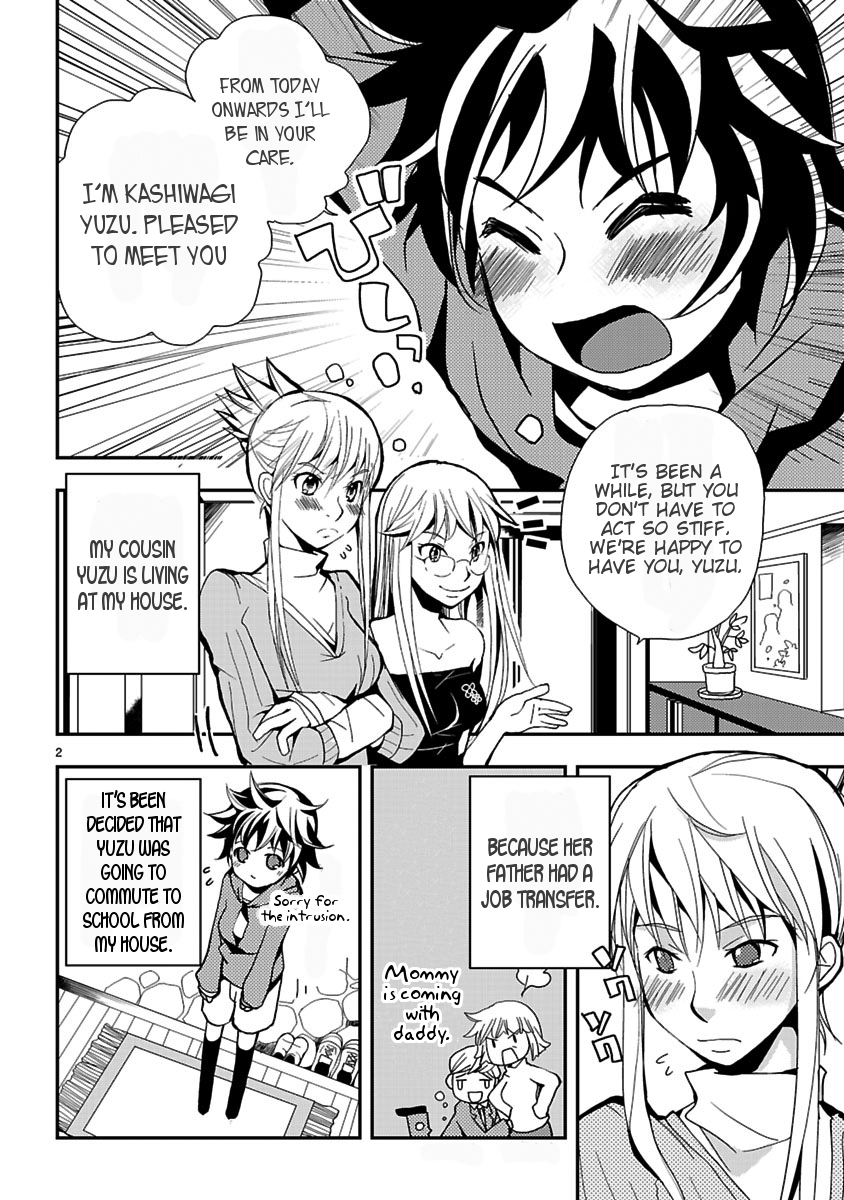 Kyou Kara Onnanoko!? Chapter 1.2 page 2 - Chapter 1 v2